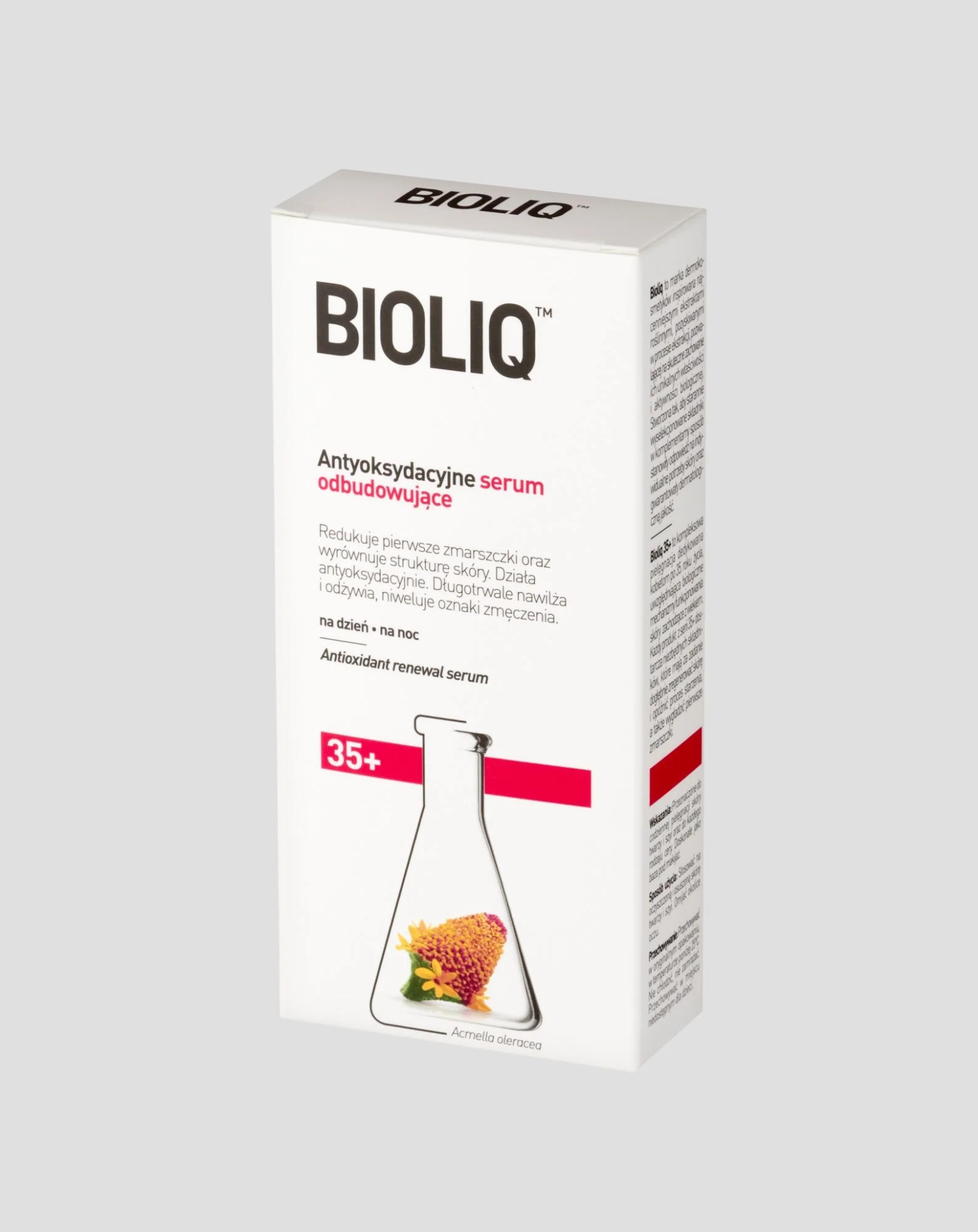 Antyoksydacyjne serum odbudowujące o działaniu przeciwzmarszczkowym 35+ Bioliq - Image 2