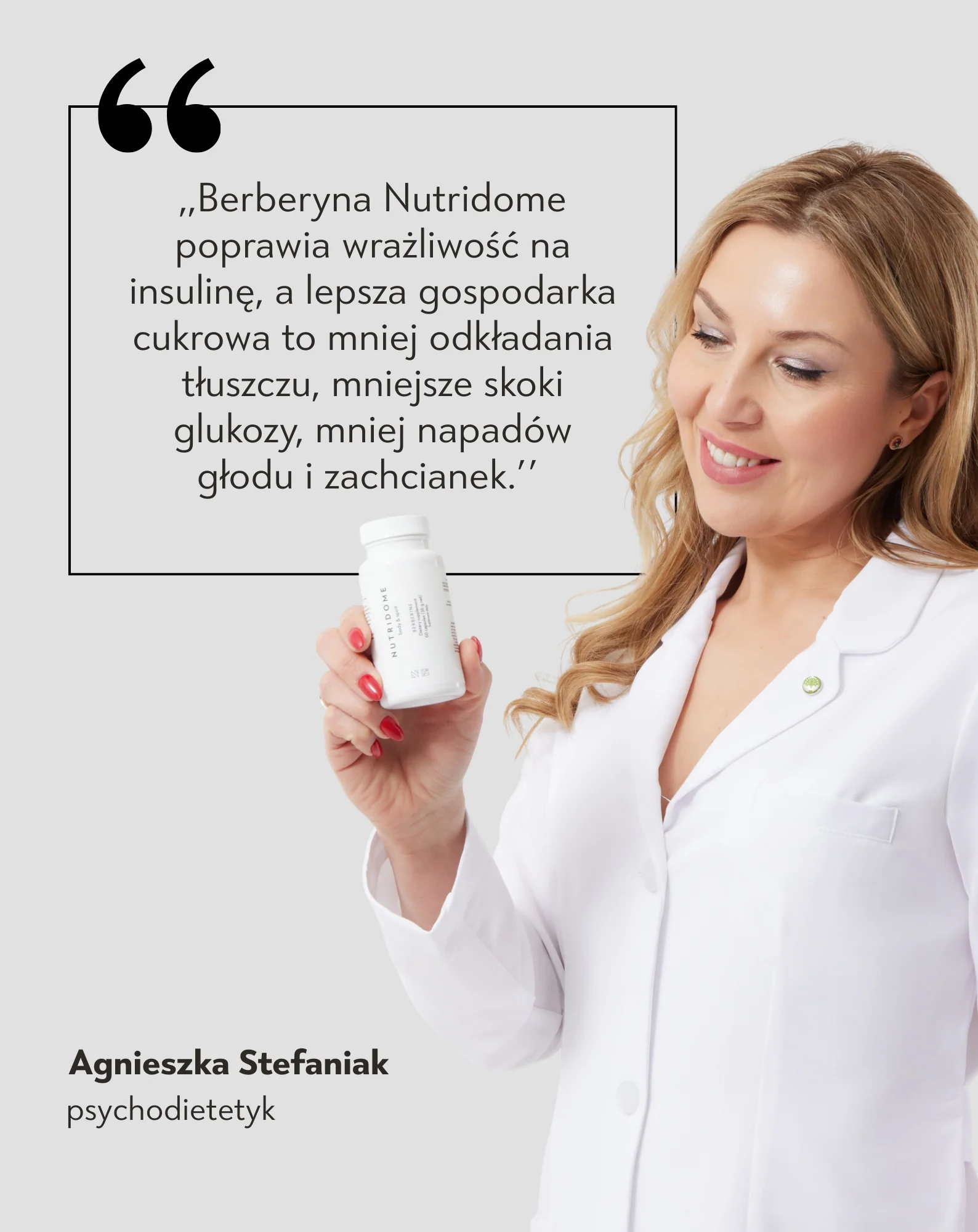 Berberyna HCL wsparcie metabolizmu i procesów trawiennych Nutridome 180 kapsułek - Image 3