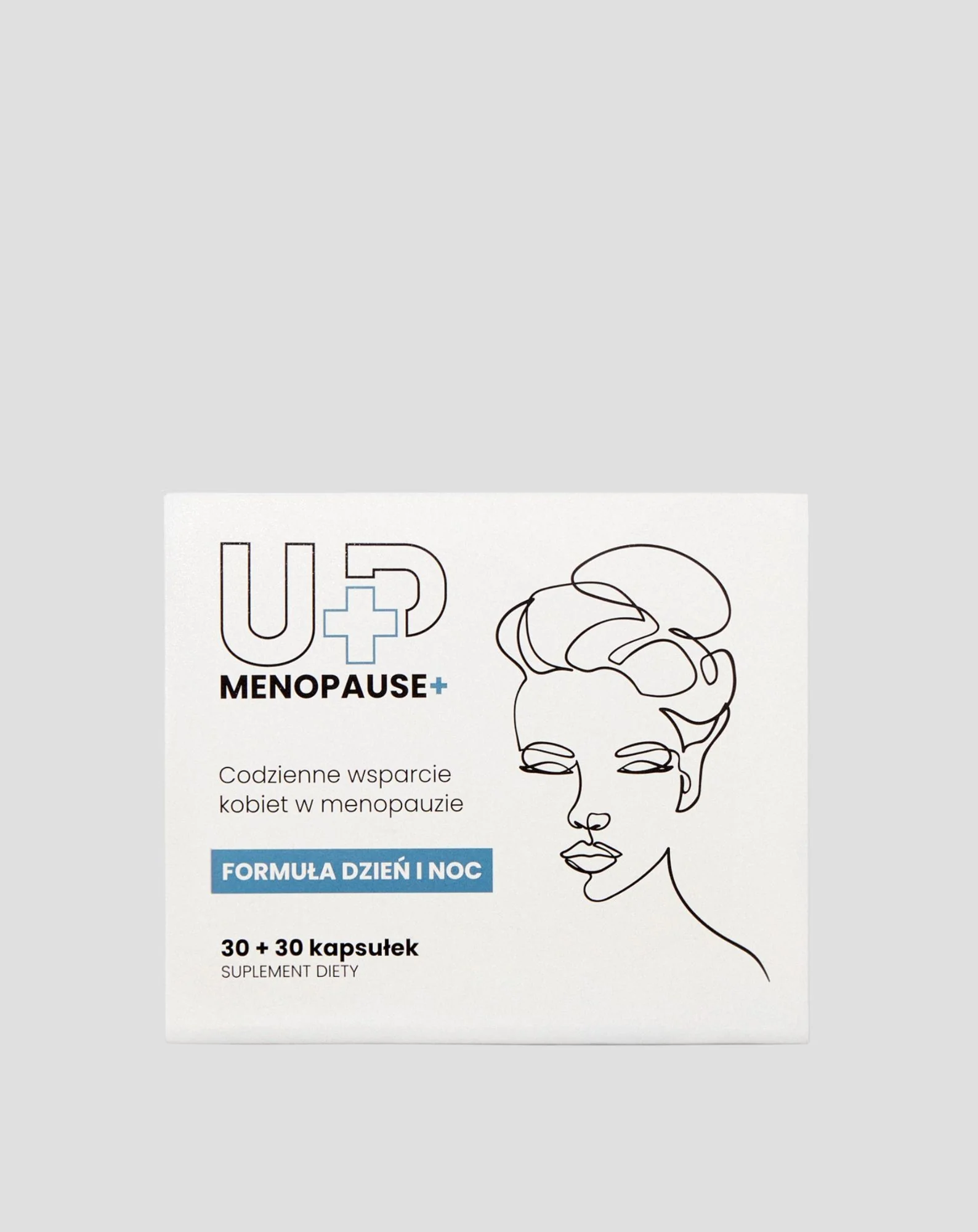 Dwufazowy suplement diety wspierający kobiety w okresie menopauzy UP Menopauza+ UP Health Pharma