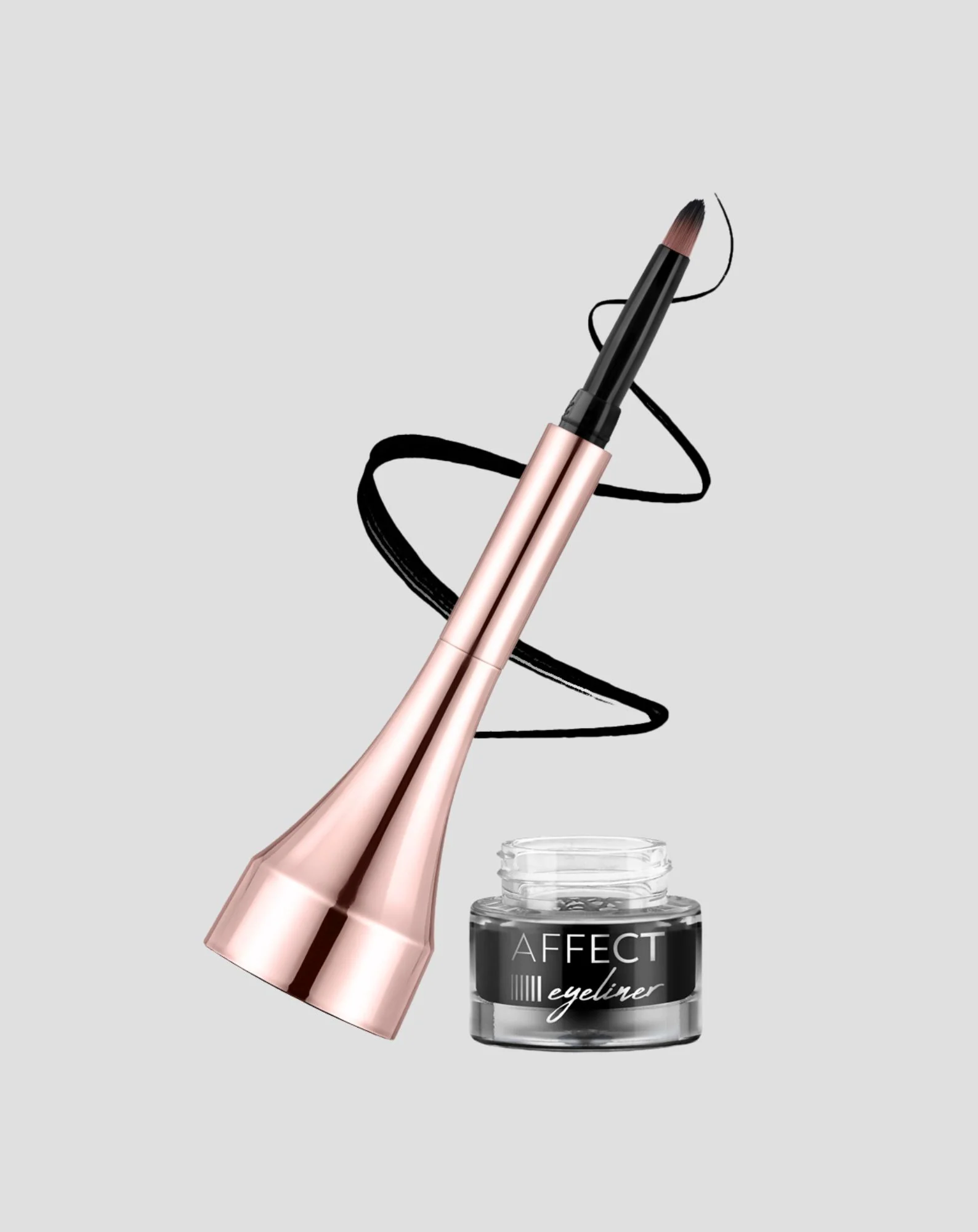 Eyeliner w żelu z wodoodporną zastygająca formułą Simple Lines Affect - Image 2