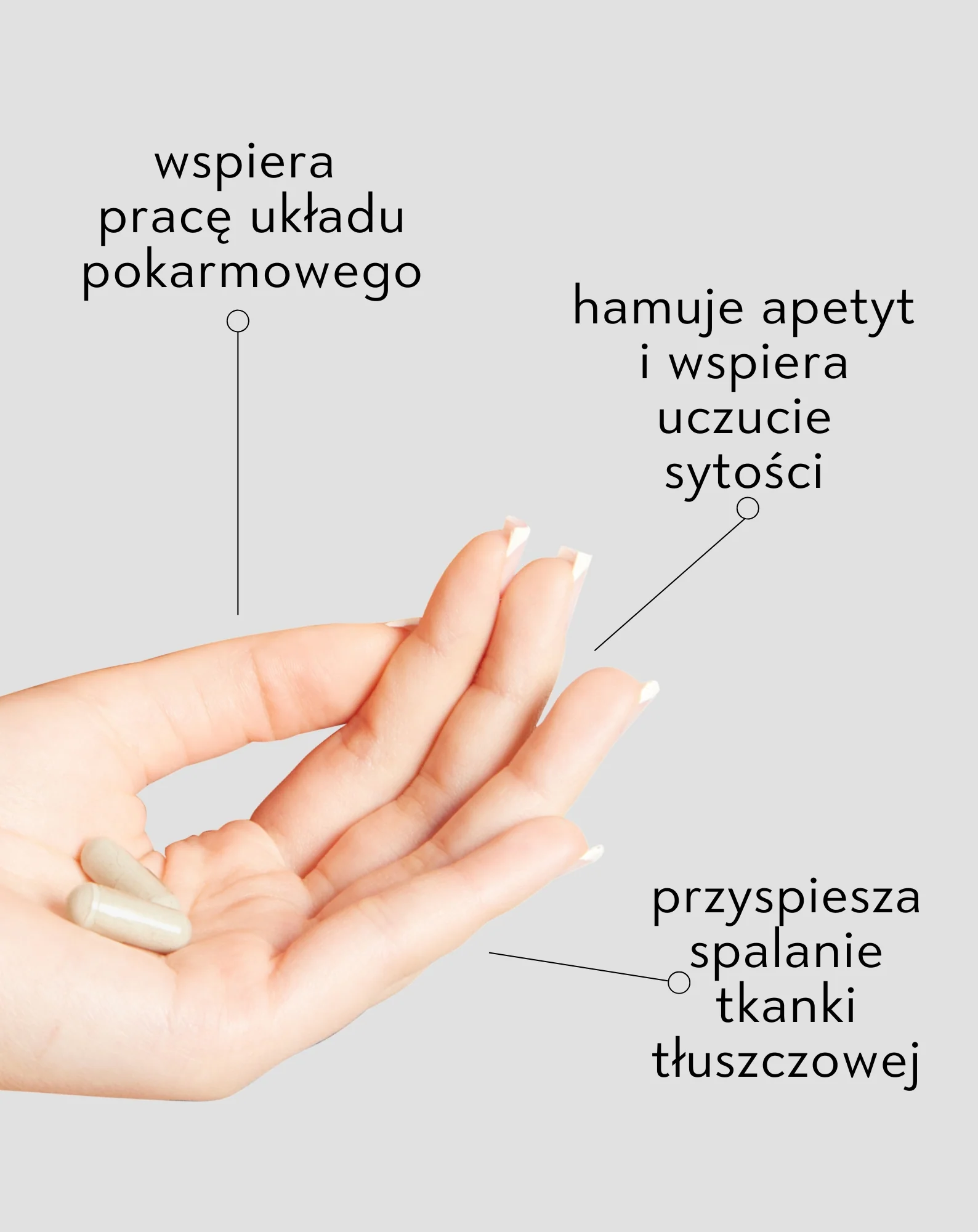 Garcinia Cambogia 1500 mg/dzień tabletki wspomagające układ trawienny Nutridome 60 kapsułek - Image 3