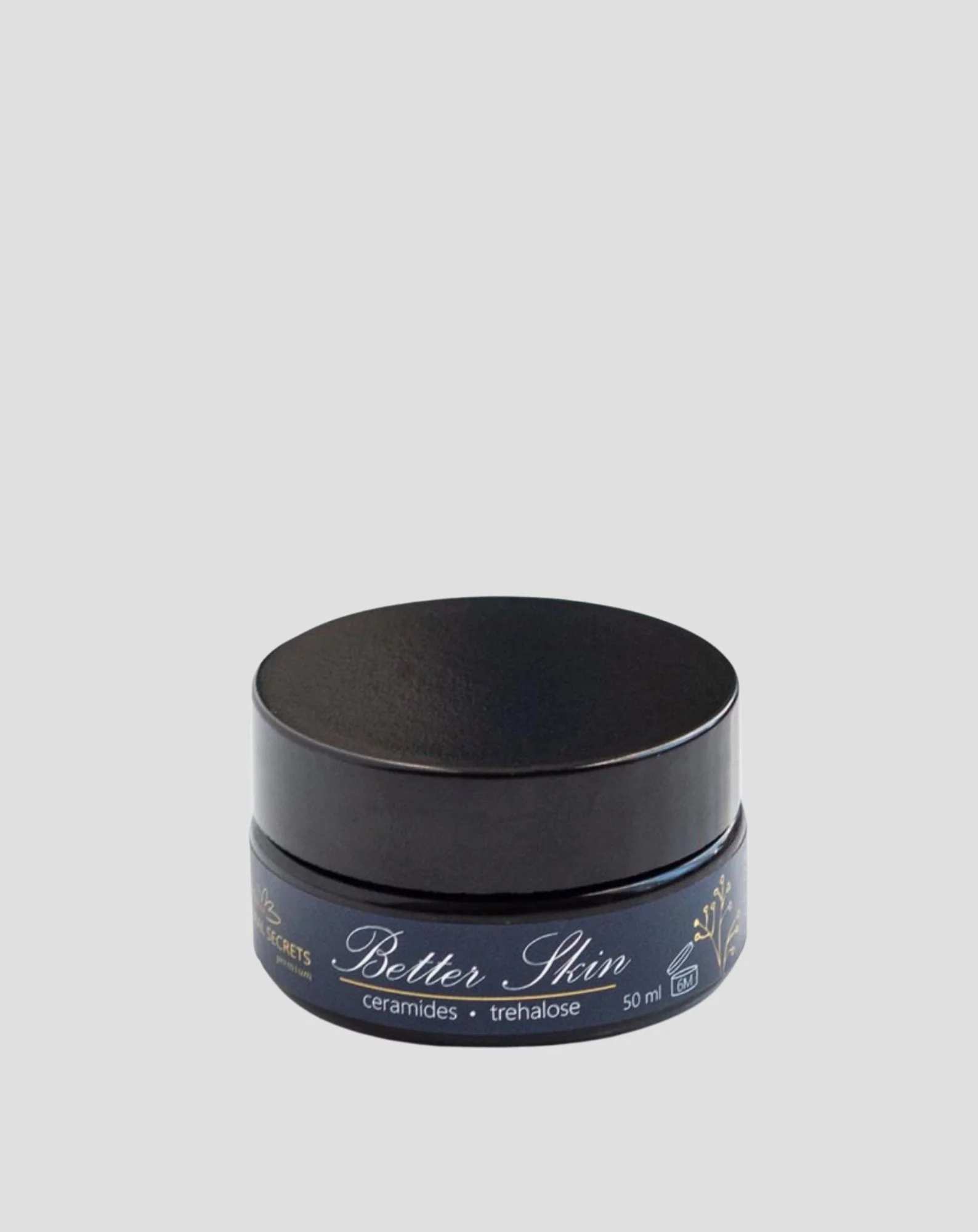 Krem do twarzy na dzień lub na noc z ceramidami i trehalozą Better Skin Natural Secrets