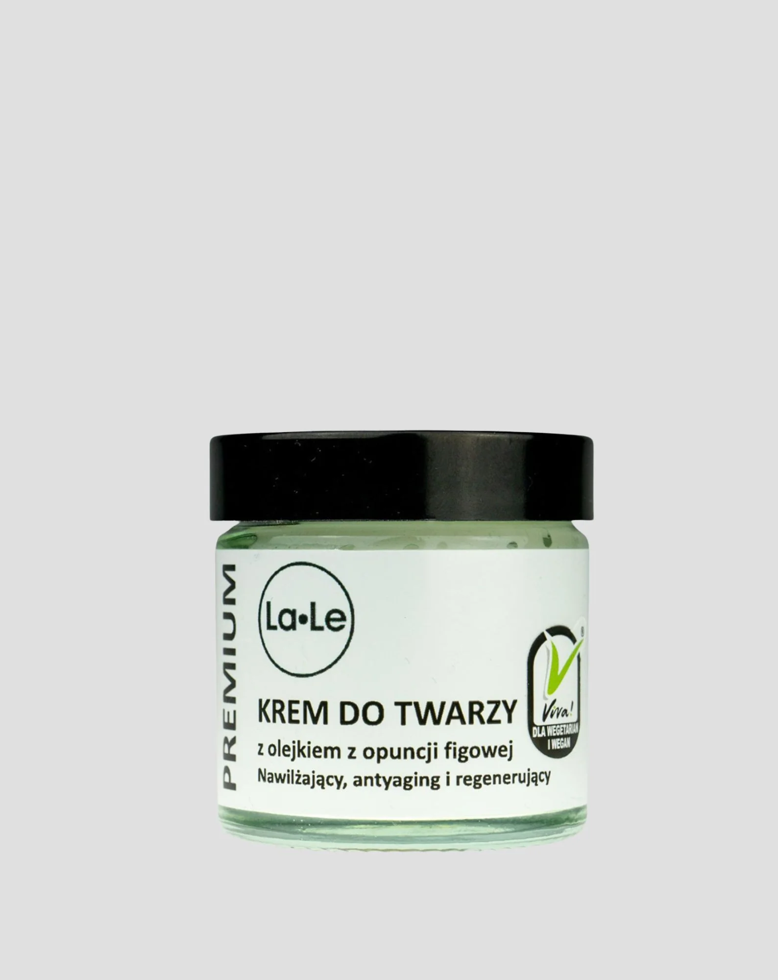 Krem do twarzy z olejkiem z opuncji figowej dedykowany cerze suchej, zmęczonej, dojrzałej La-Le
