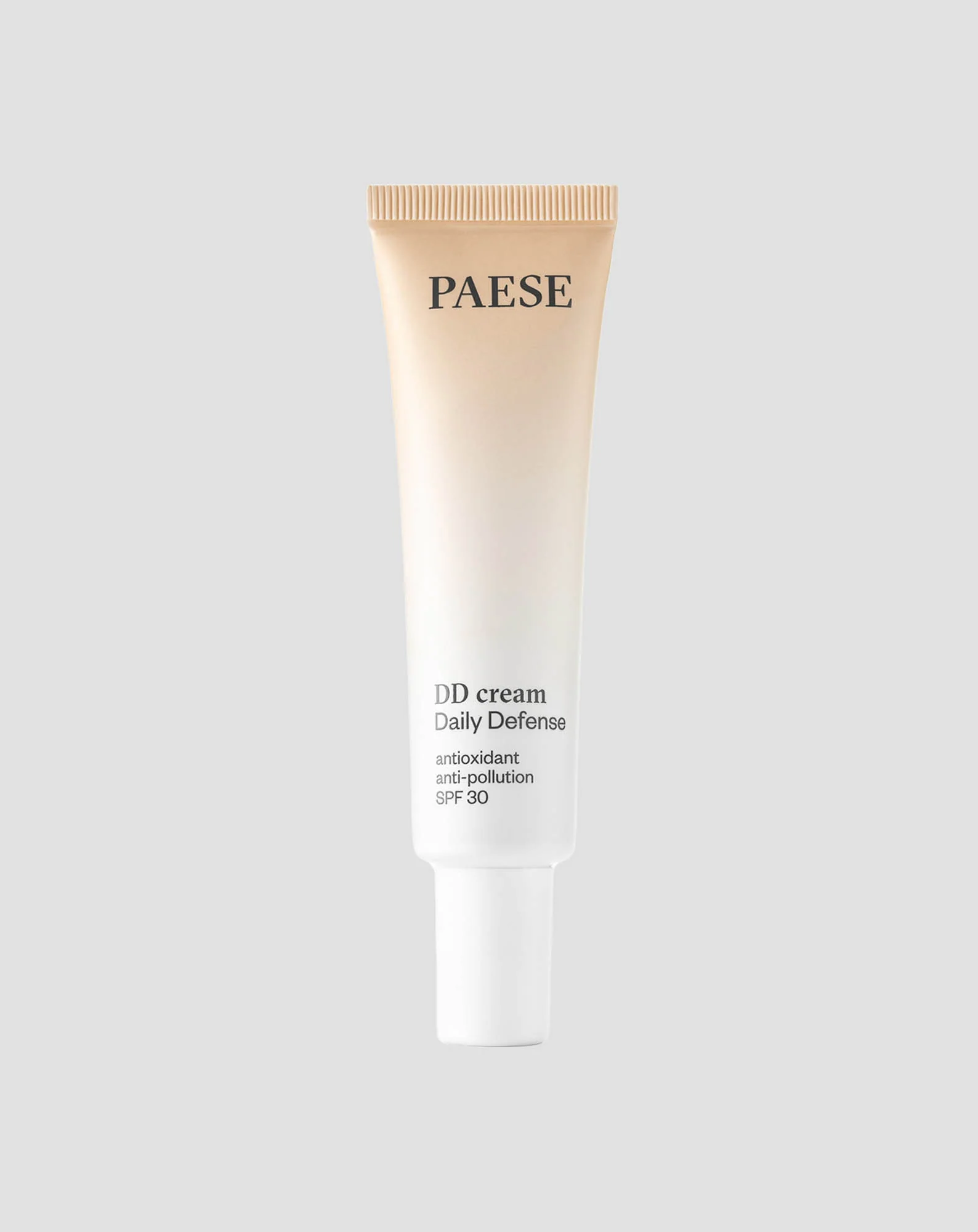 Krem koloryzujący DD z filtrem SPF 30 kolor 4W golden beige subtelnie rozświetlający Paese