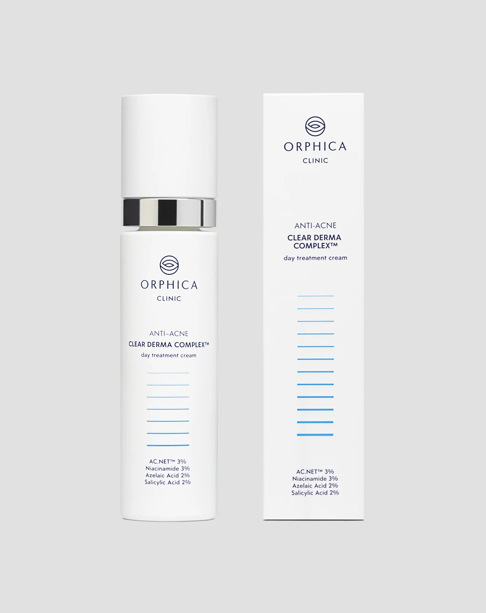 Przeciwtrądzikowy krem na dzień z kwasem salicylowym i azelainowym na niedoskonałości Anti-Acne Orphica Clinic 50 ml - Image 6