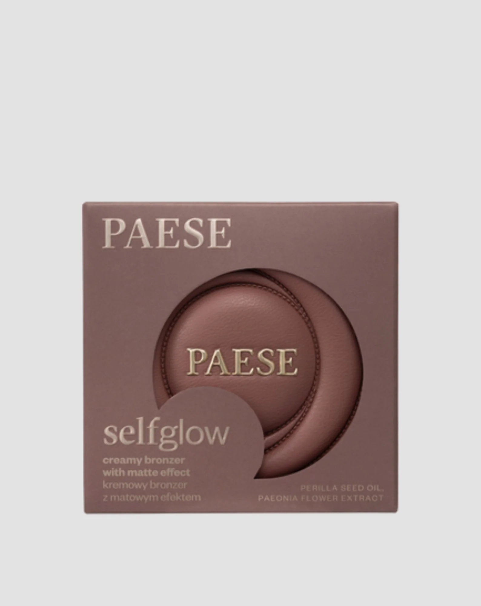Kremowy bronzer z matowym efektem Selfglow Paese - Image 4