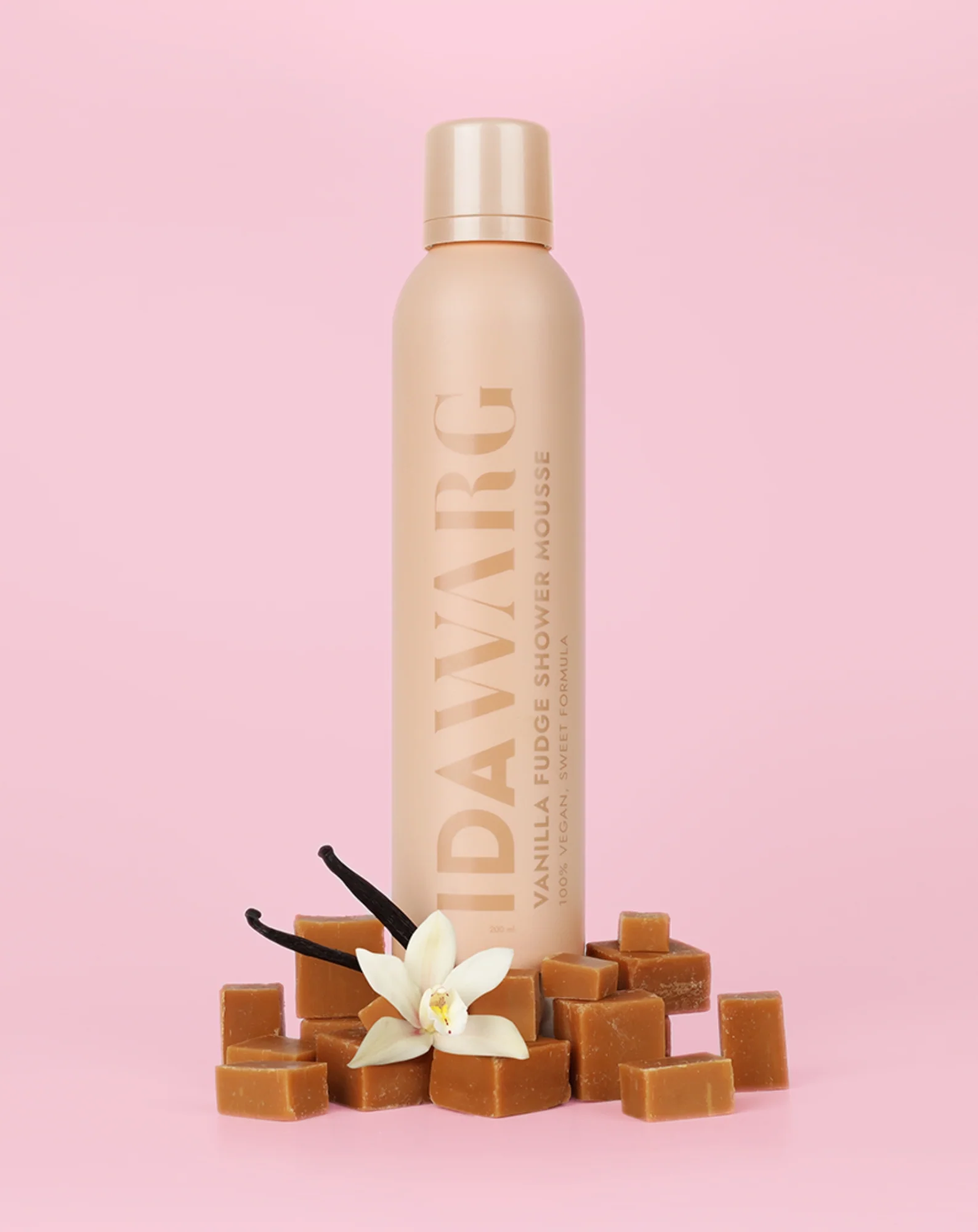Kremowy mus pod prysznic o słodkim zapachu waniliowego karmelu Vanilla Fudge Ida Warg - Image 2