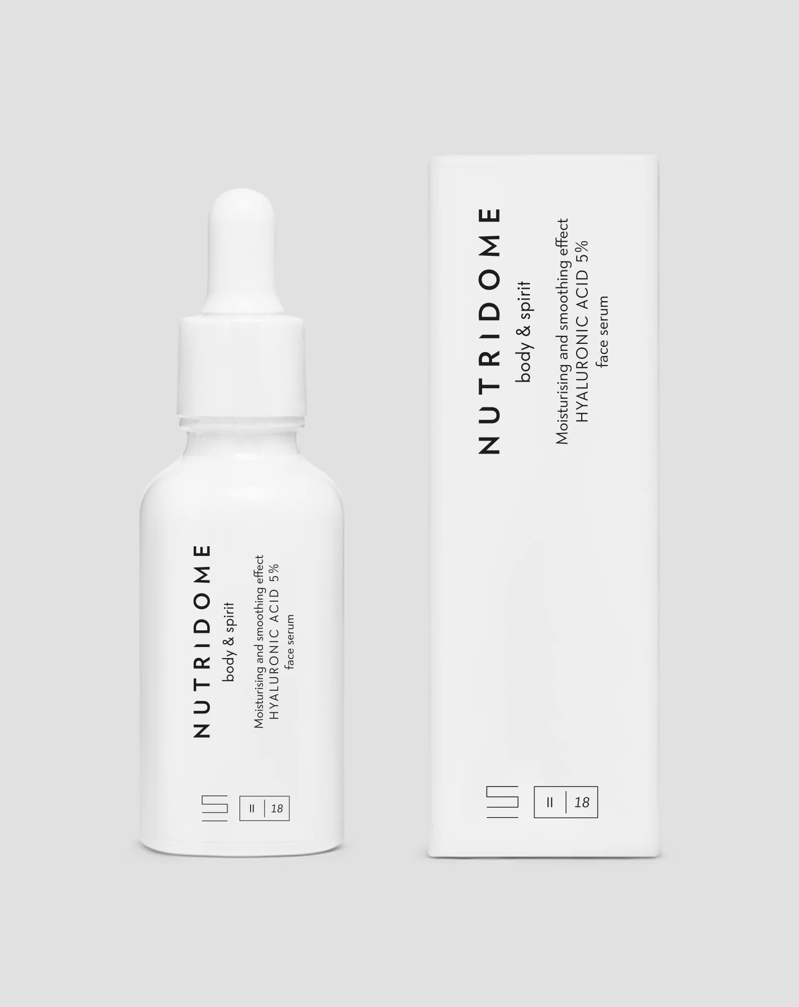 Kwas hialuronowy 5% nawilżające serum do twarzy do każdego rodzaju cery Nutridome - Image 5