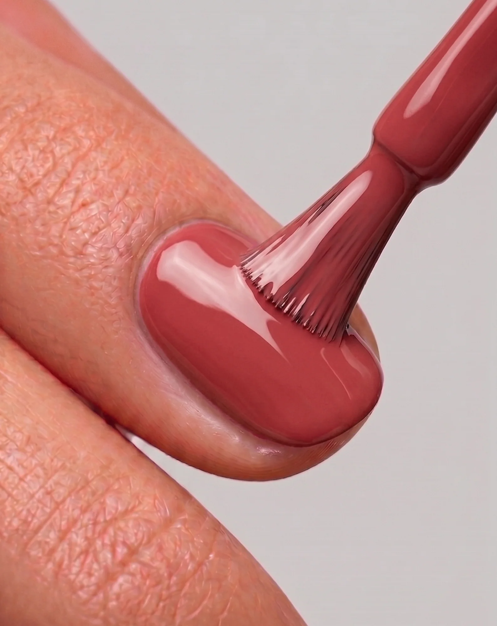 Lakier hybrydowy do paznokci UV/LED Nude Blush 013 Nutridome - Image 3
