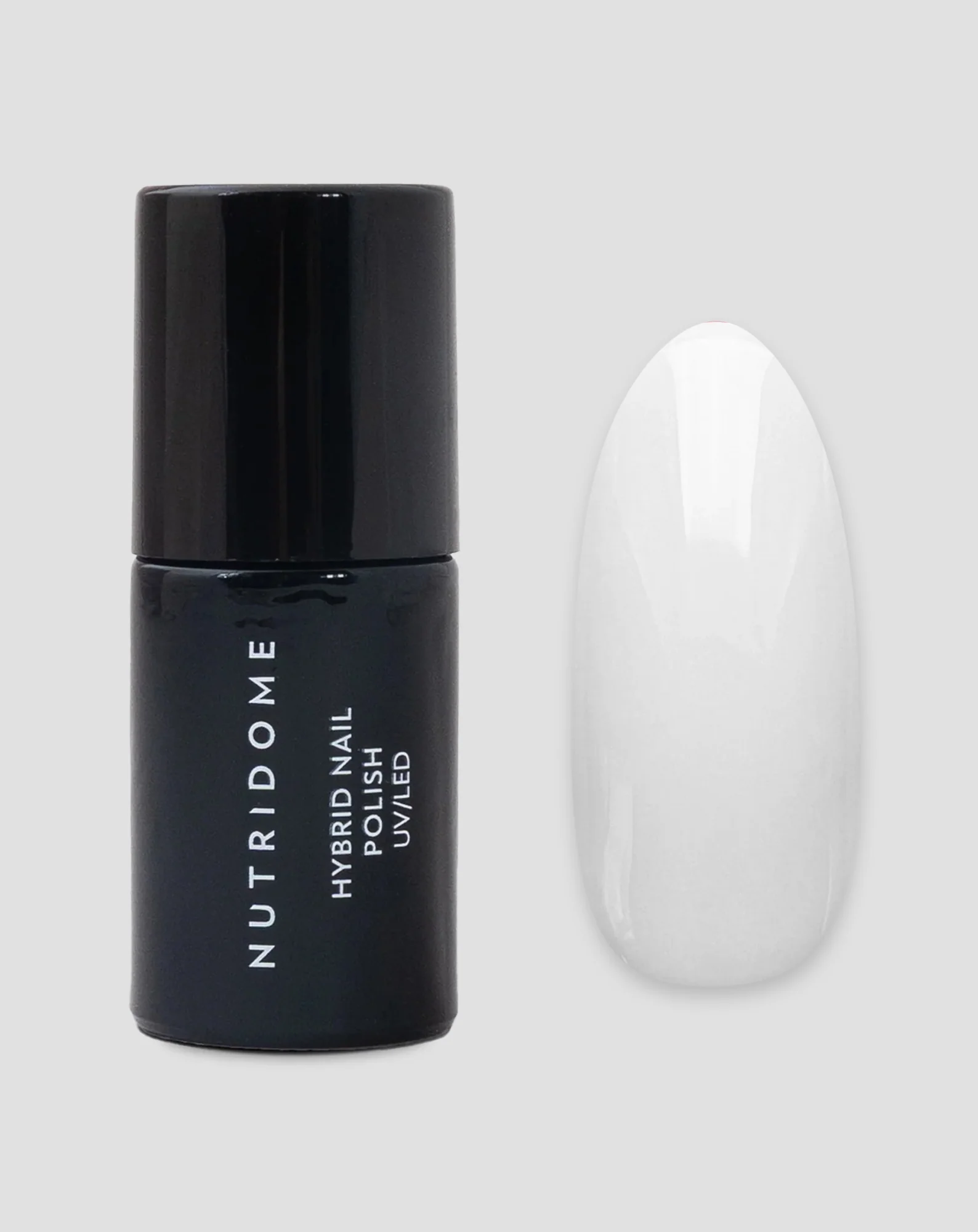 Lakier hybrydowy do paznokci UV/LED White Classic 001 Nutridome