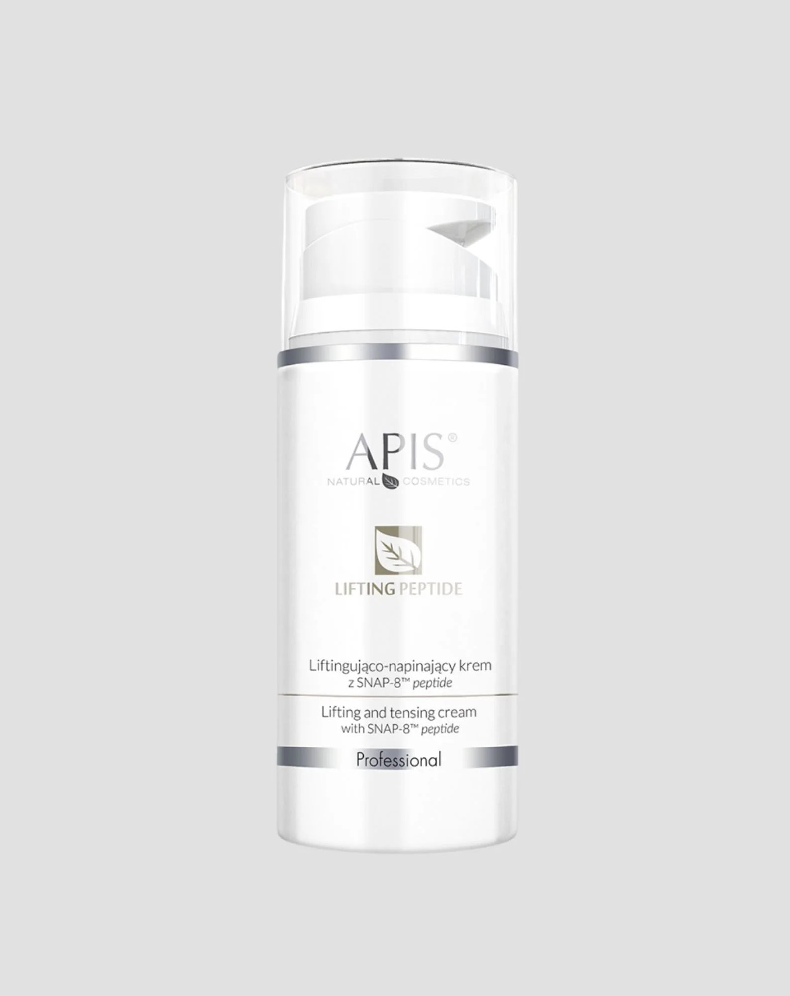 Liftingująco-napinający krem z SNAP-8 TM peptide Lifting Peptide Apis