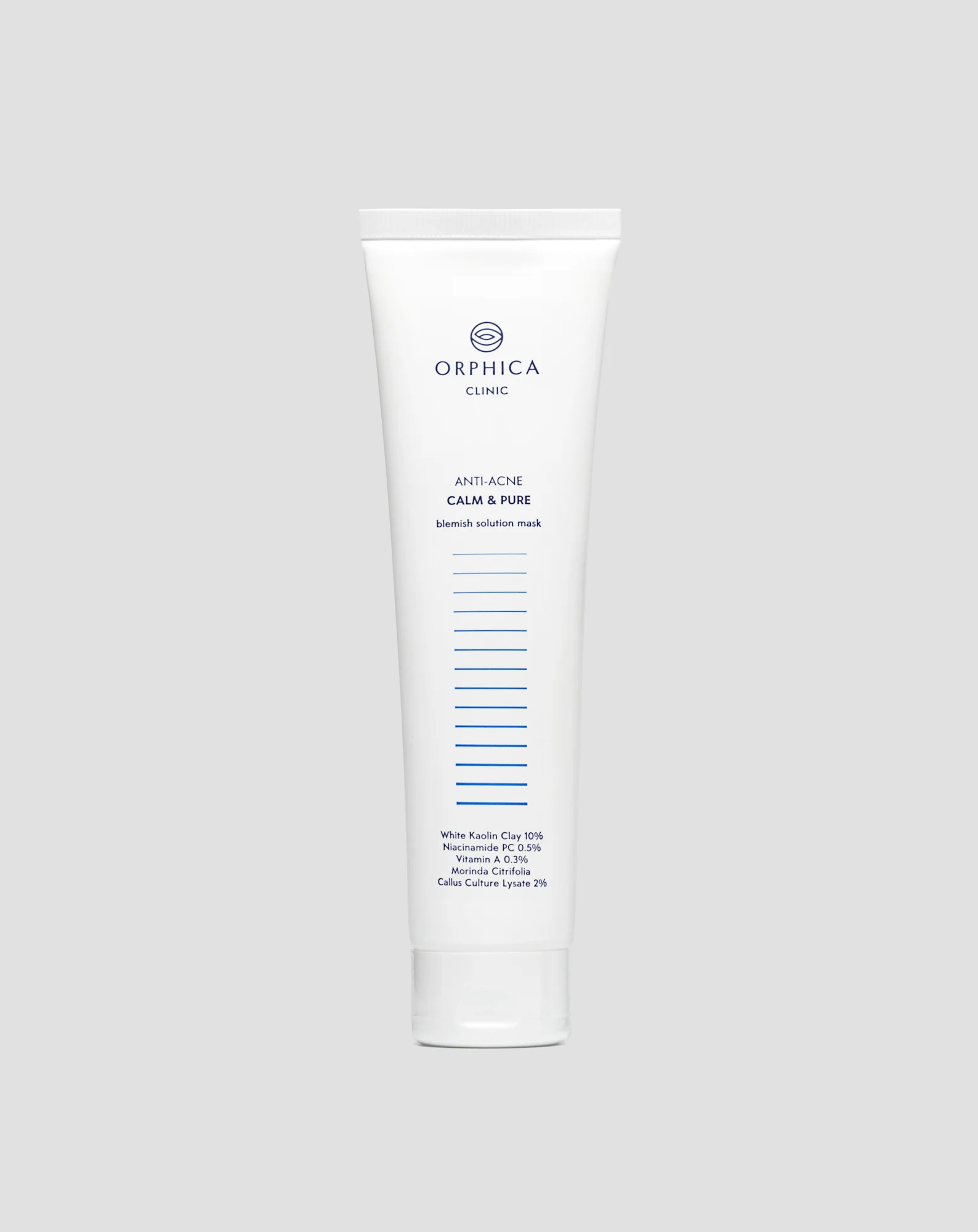 Maska oczyszczająco-regenerująca do cery trądzikowej z białą glinką Anti-Acne Orphica Clinic 100 ml