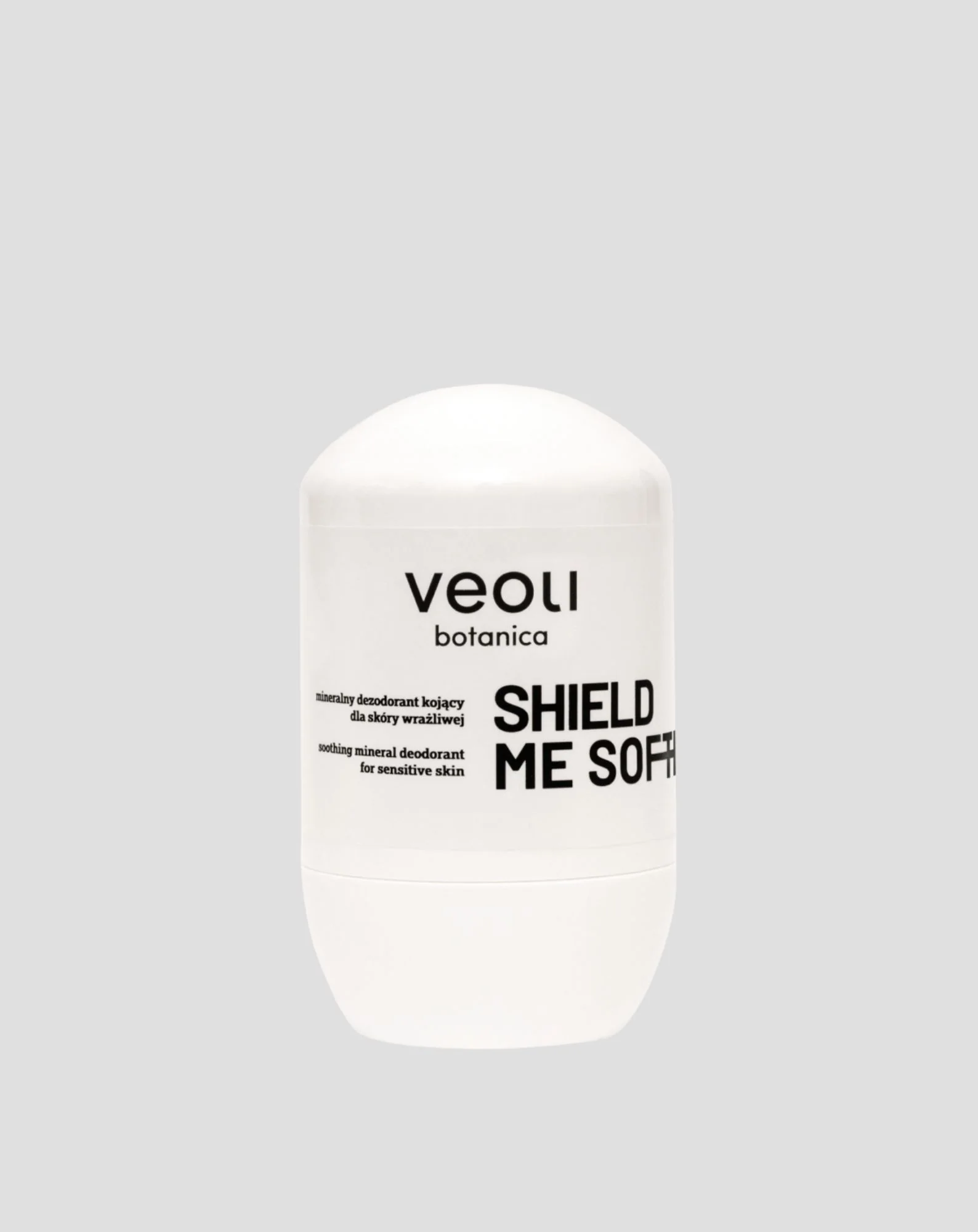 Mineralny dezodorant kojący dla skóry wrażliwej Shield me soflty Veoli Botanica