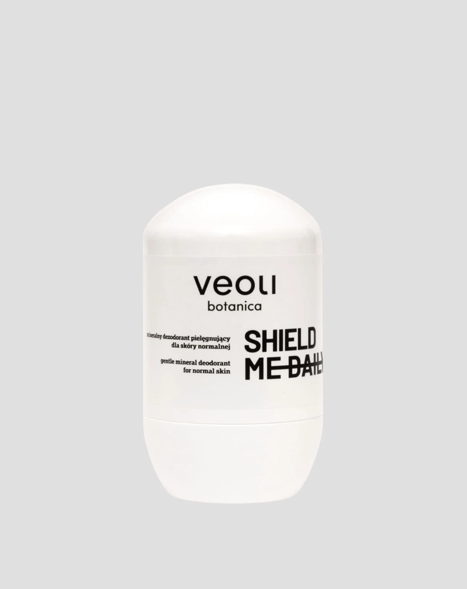 Mineralny dezodorant pielęgnujący do skóry normalnej Shield me daily Veoli Botanica