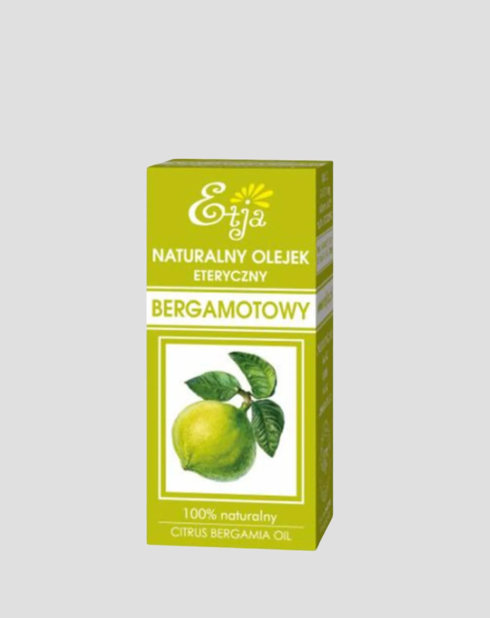 Naturalny olejek eteryczny bergamotowy z owoców drzewa bergamotowego Etja