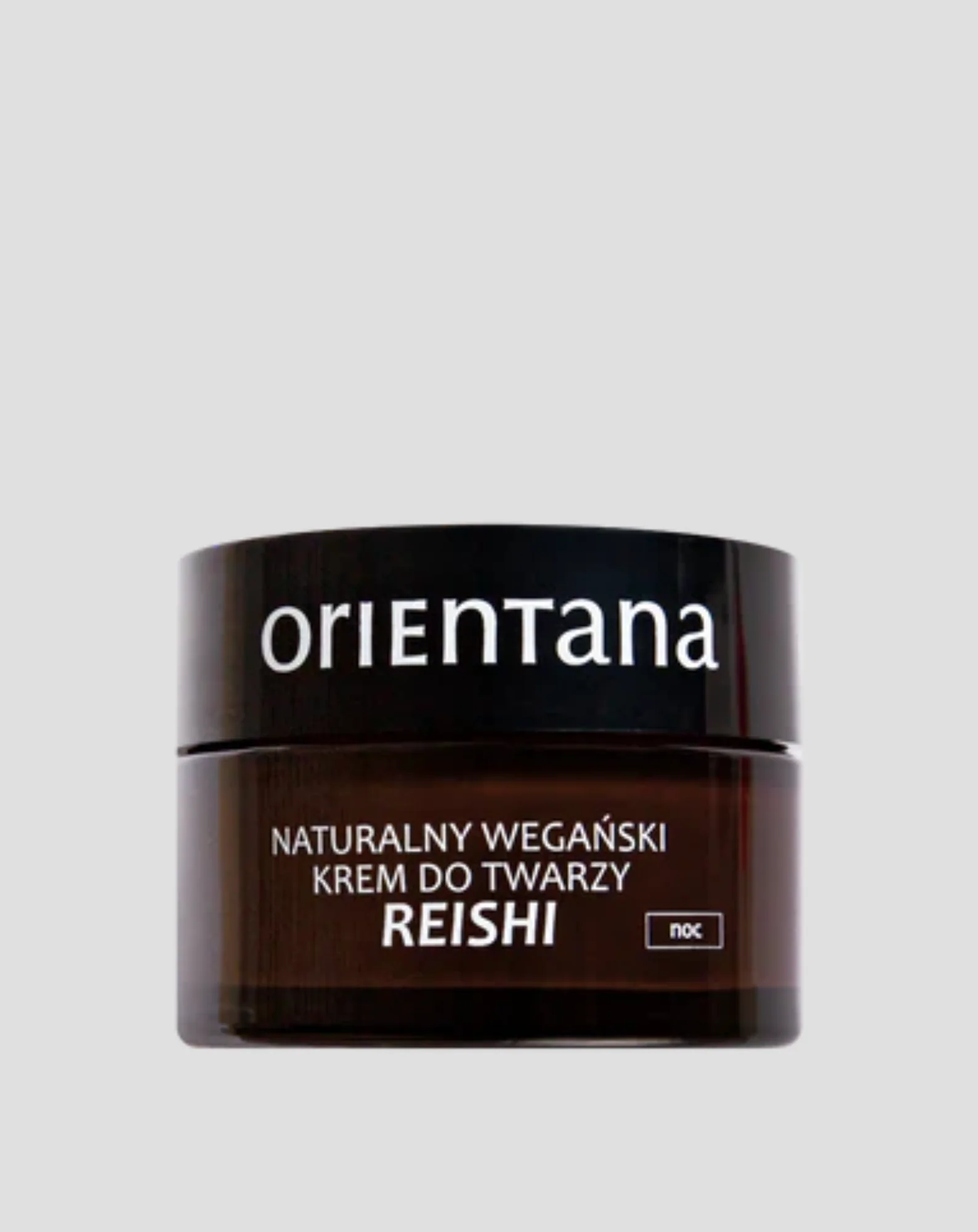 Naturalny wegański krem do twarzy na noc dla osób z pierwszymi oznakami starzenia Reishi Orientana