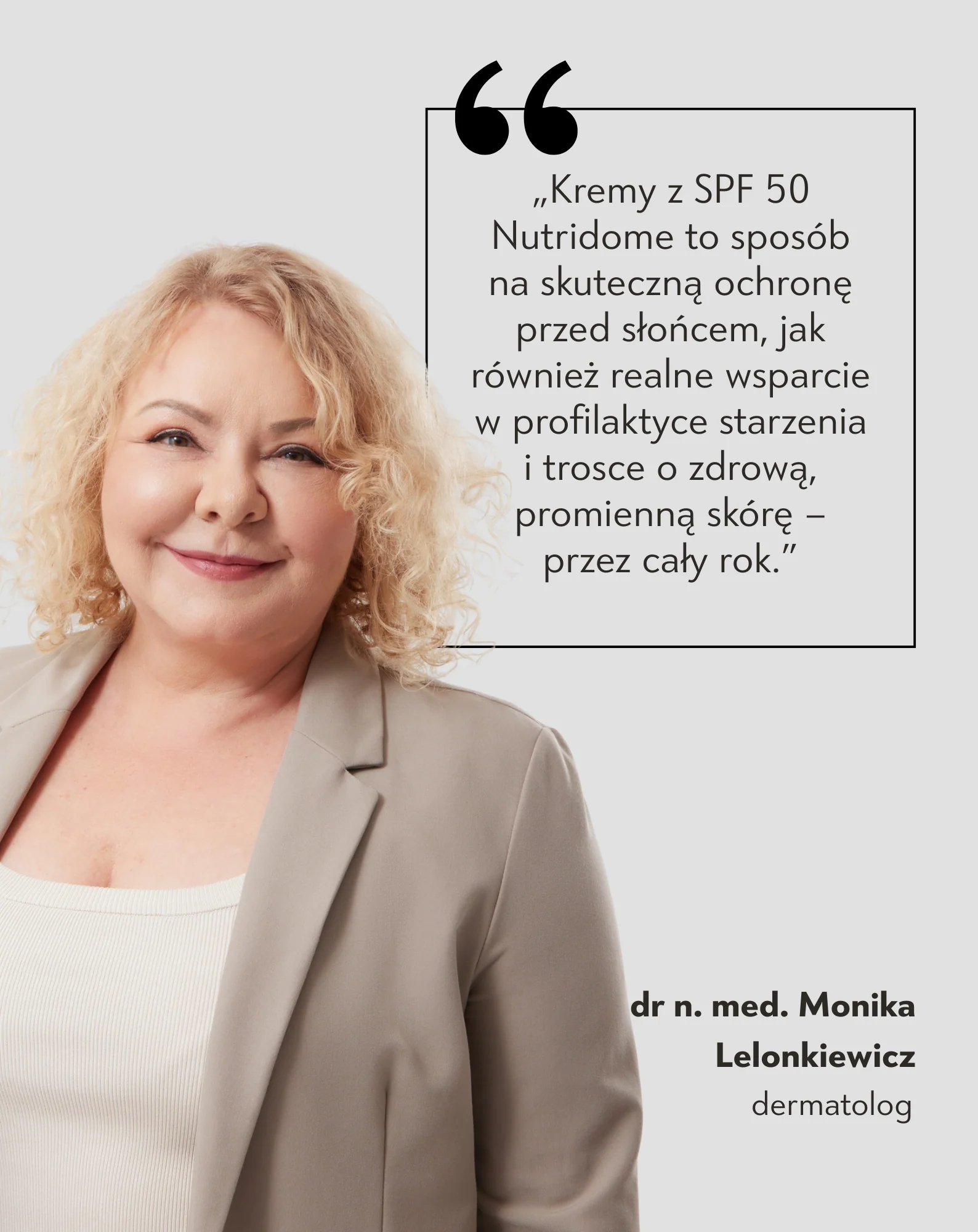 Nawilżający krem do twarzy BB spf 50 z kwasem hialuronowym i witaminą C 01 Ivory Nutridome - Image 4