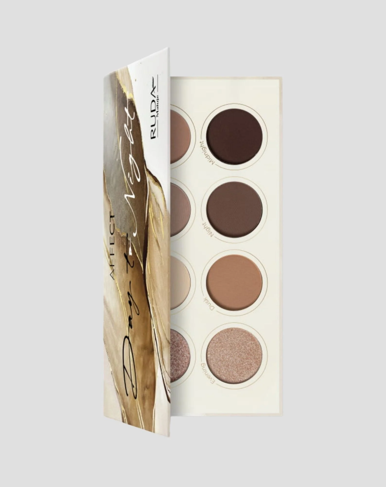 Paleta cieni do oczu Day to Night w odcieniach nude Affect