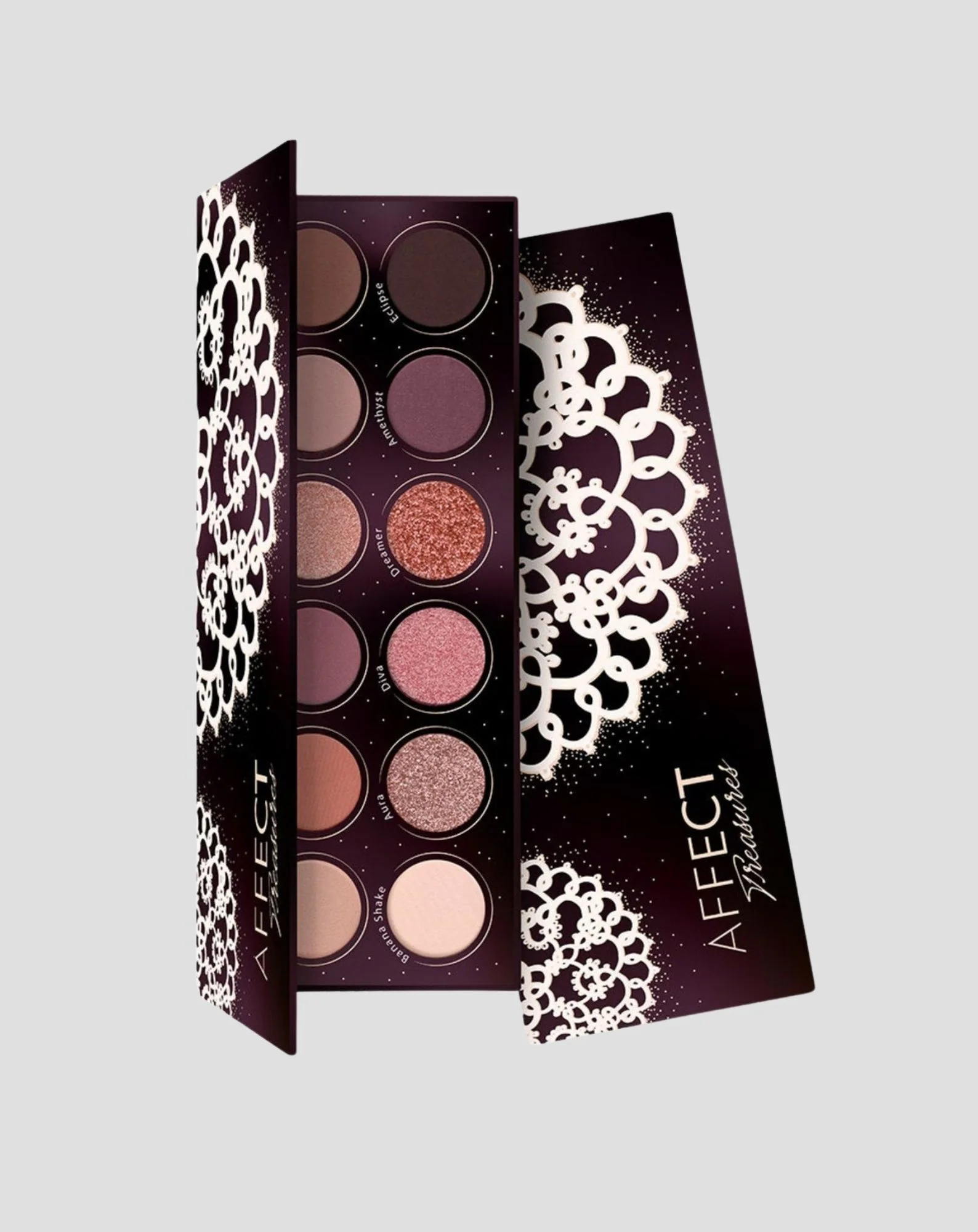 Paleta cieni prasowanych Treasures Affect Professional Cosmetics