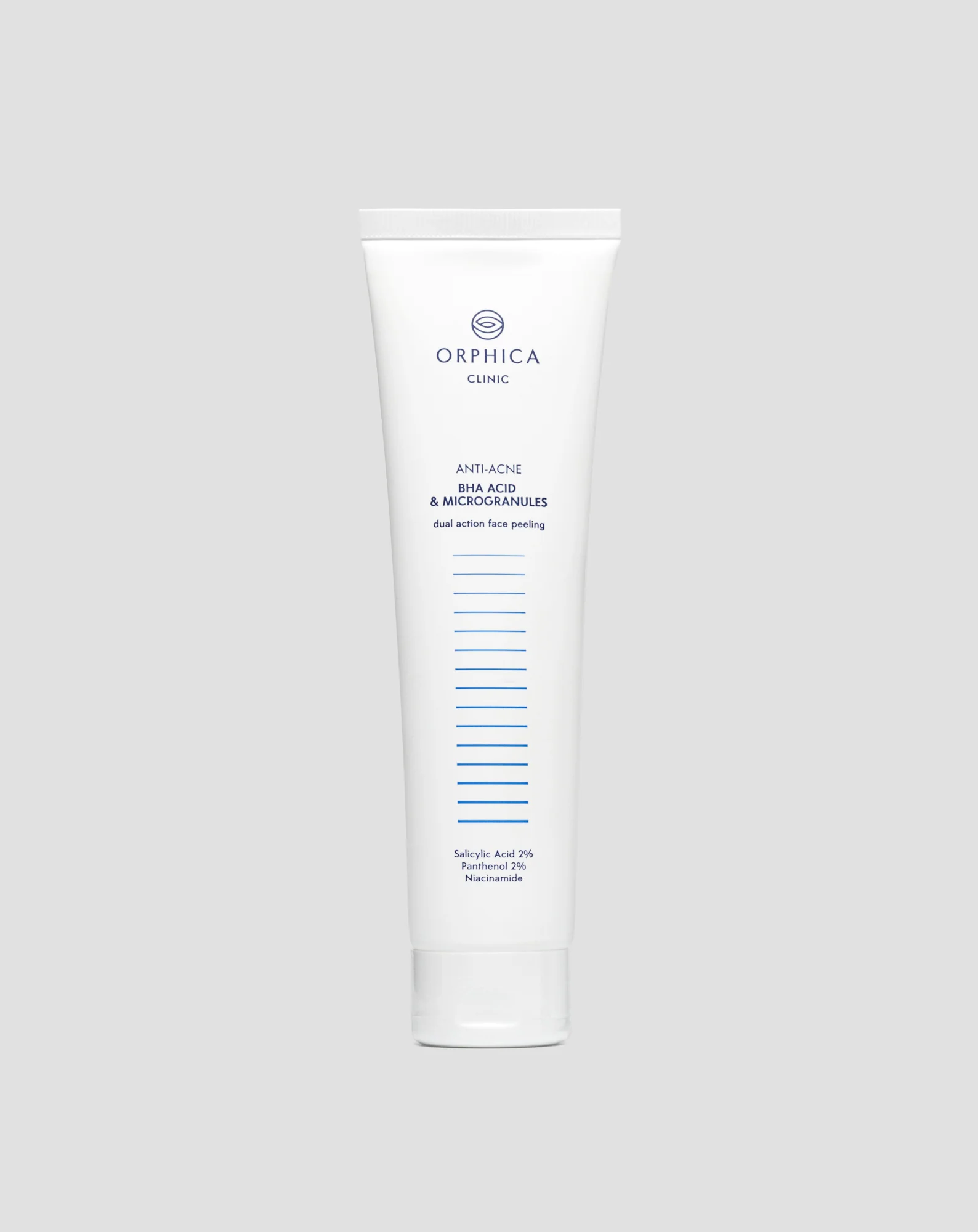 Peeling do twarzy do skóry trądzikowej z niacynamidem, pantenolem, BHA i mikrogranulkami Anti-Acne Orphica