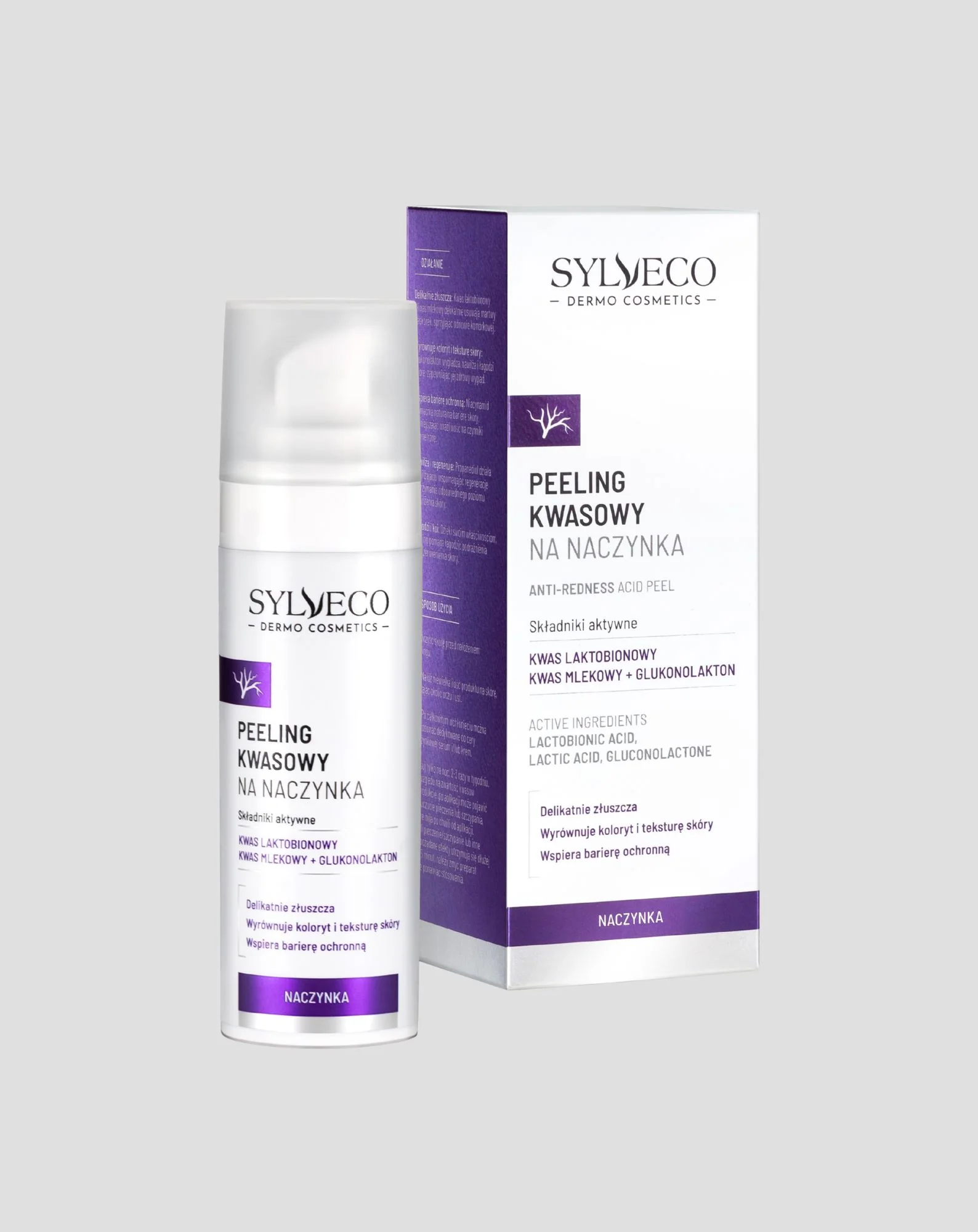 Peeling kwasowy do cery naczynkowej Sylveco Dermo - Image 3