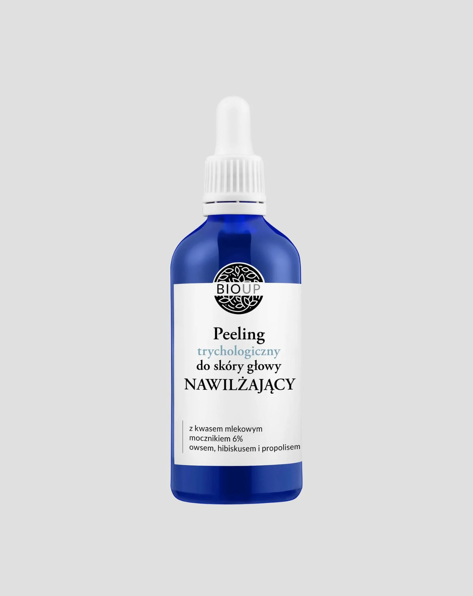 Peeling trychologiczny do skóry głowy nawilżający z hibiskusem i mocznikiem 6% BIOUP