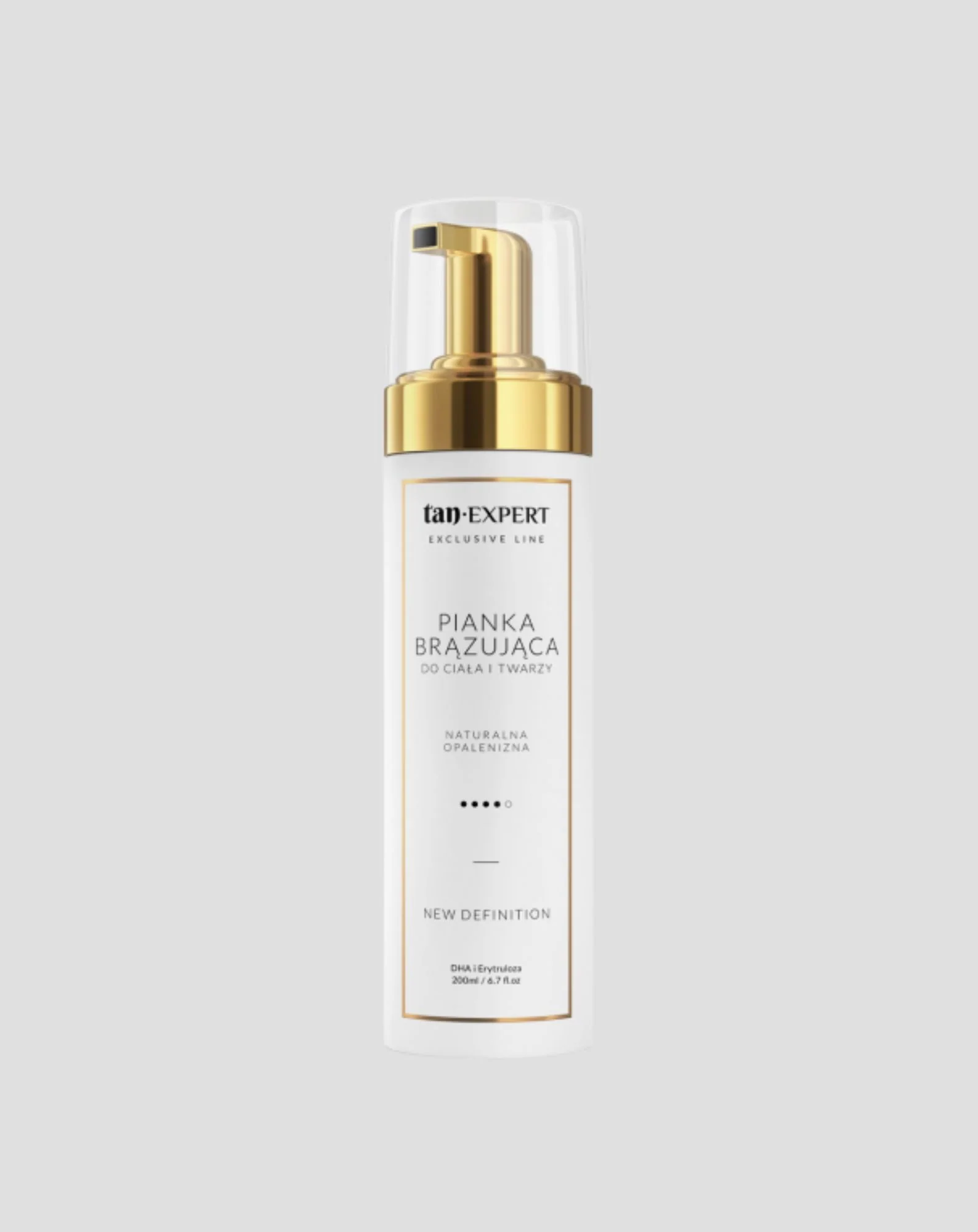 Pianka samoopalająca do ciała i twarzy Exclusive Line New Definition TanExpert