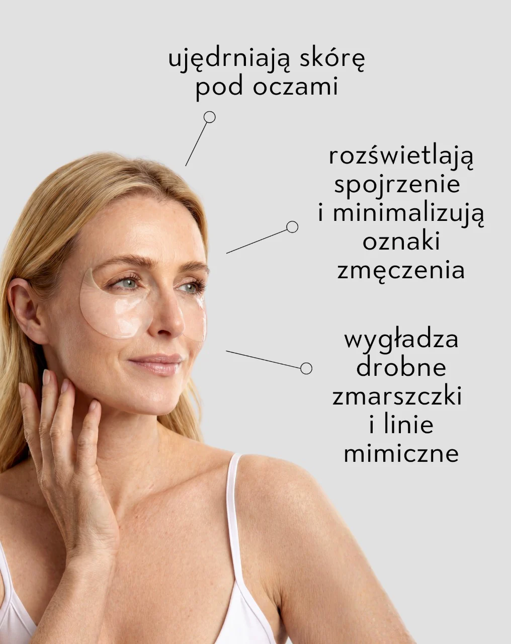 Płatki kolagenowe pod oczy nawilżające LUMINA Orphica Clinic Essentials 60 szt. - Image 2