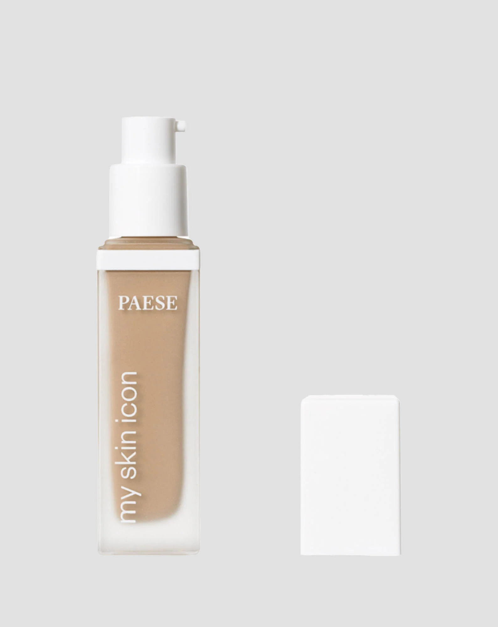 Podkład do twarzy matujący 2W warm beige My Skin Icon Paese - Image 4