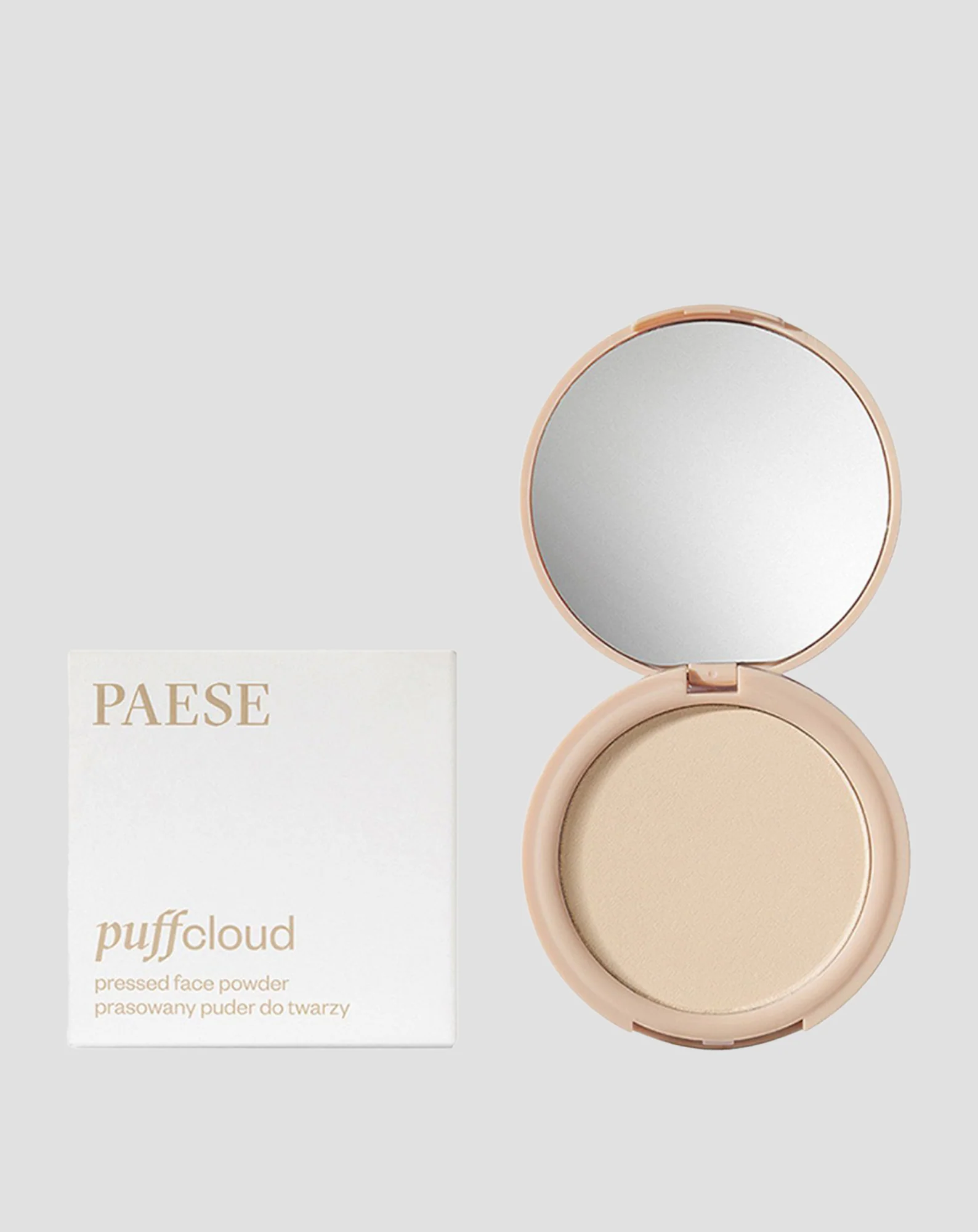 Prasowany puder do twarzy z efektem blur Puff Cloud Paese