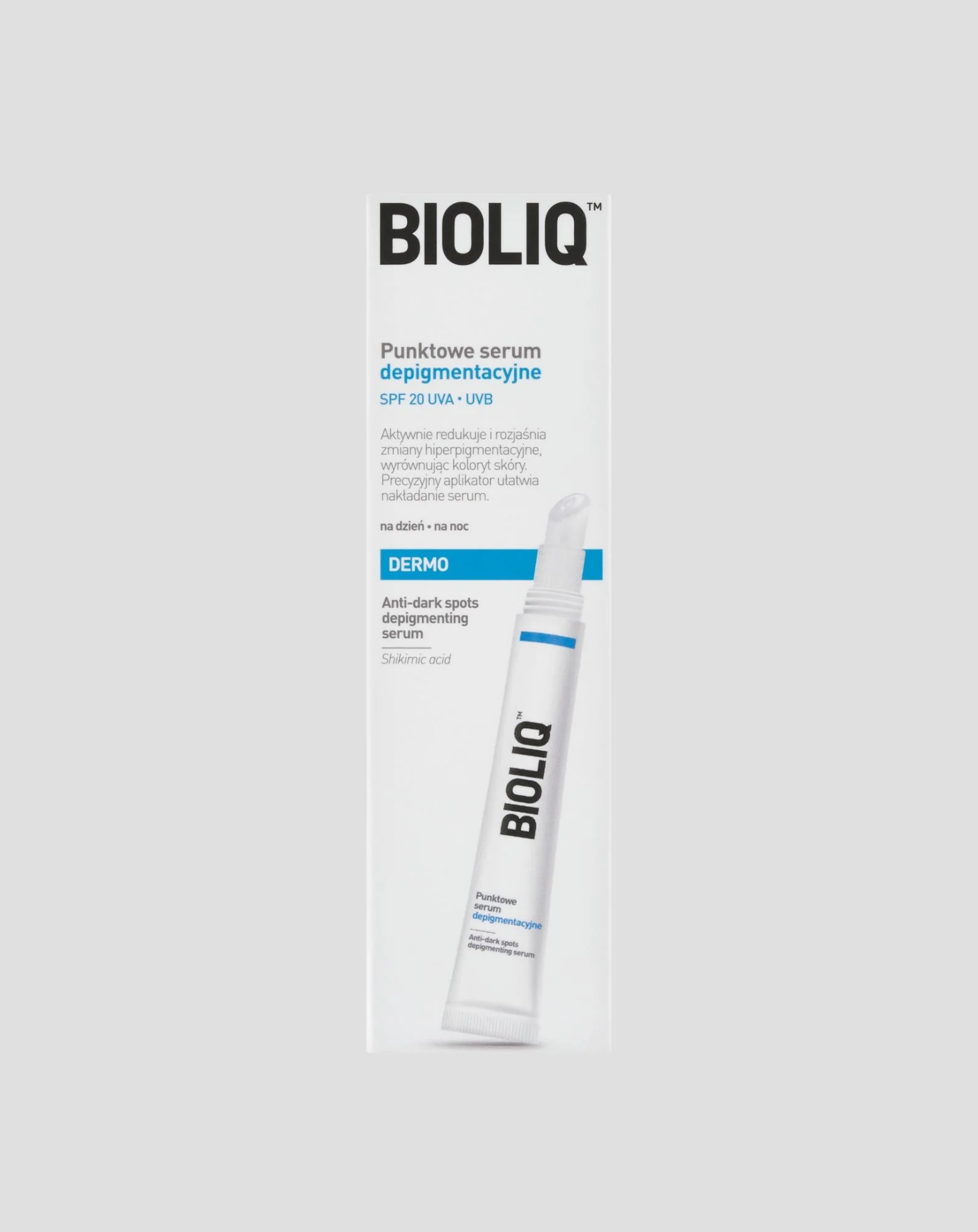 Punktowe serum depigmentacyjne z kwasem szikimowym Bioliq