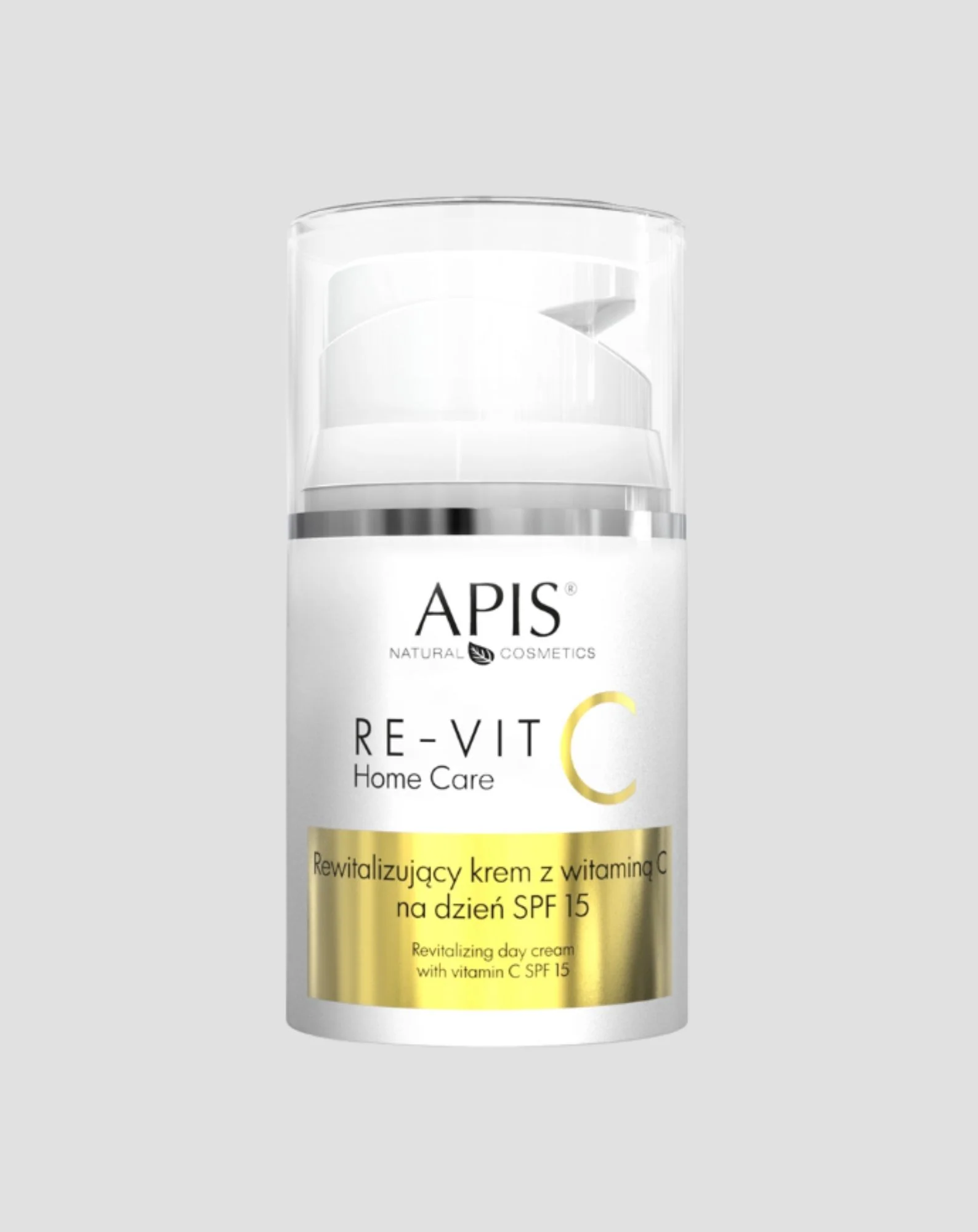 Rewitalizujący krem z witaminą C na dzień SPF 15 Re-Vit C Home Care Apis