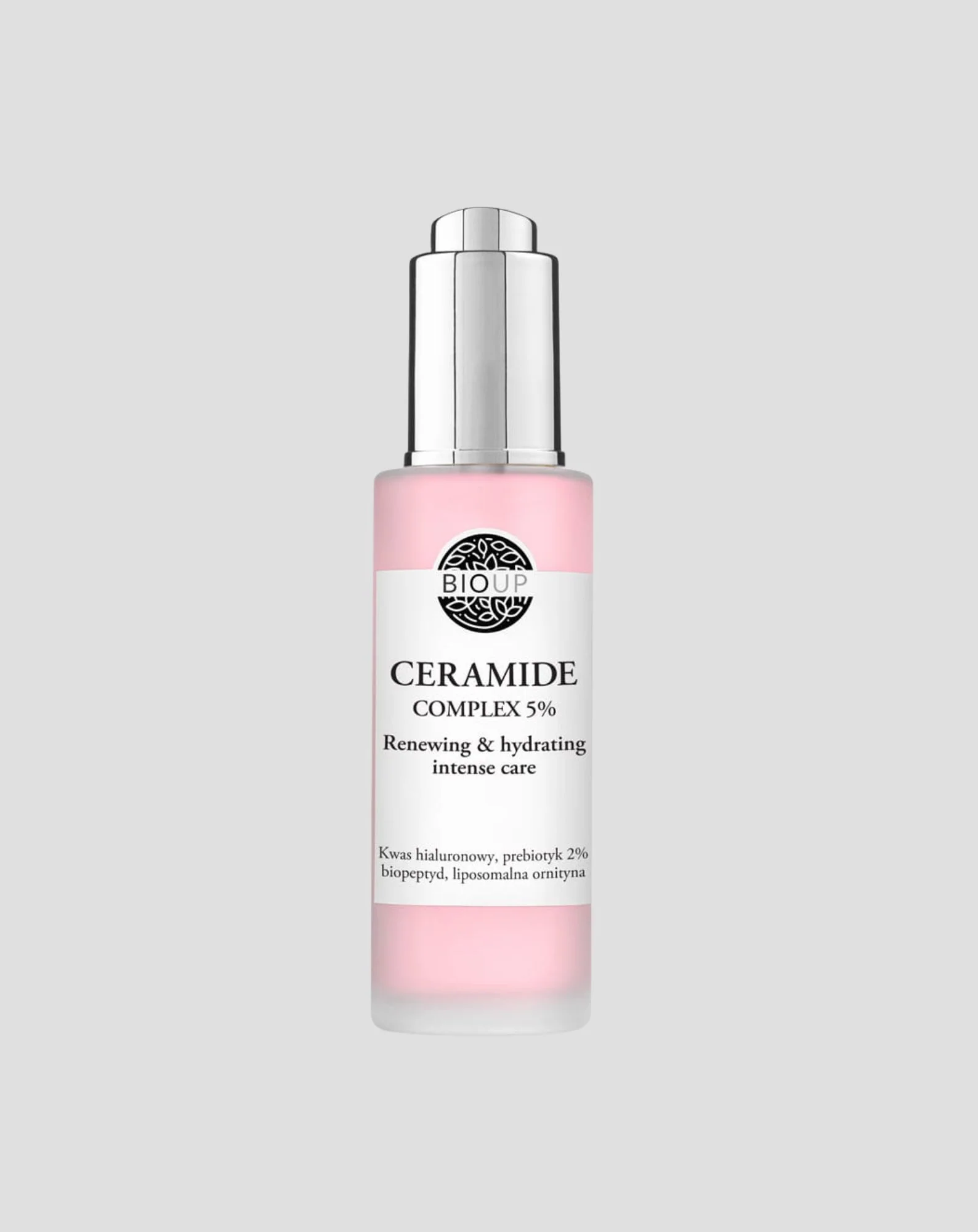 Serum CERAMIDE Complex 5% o działaniu nawilżającym i przeciwzmarszczkowym BIOUP