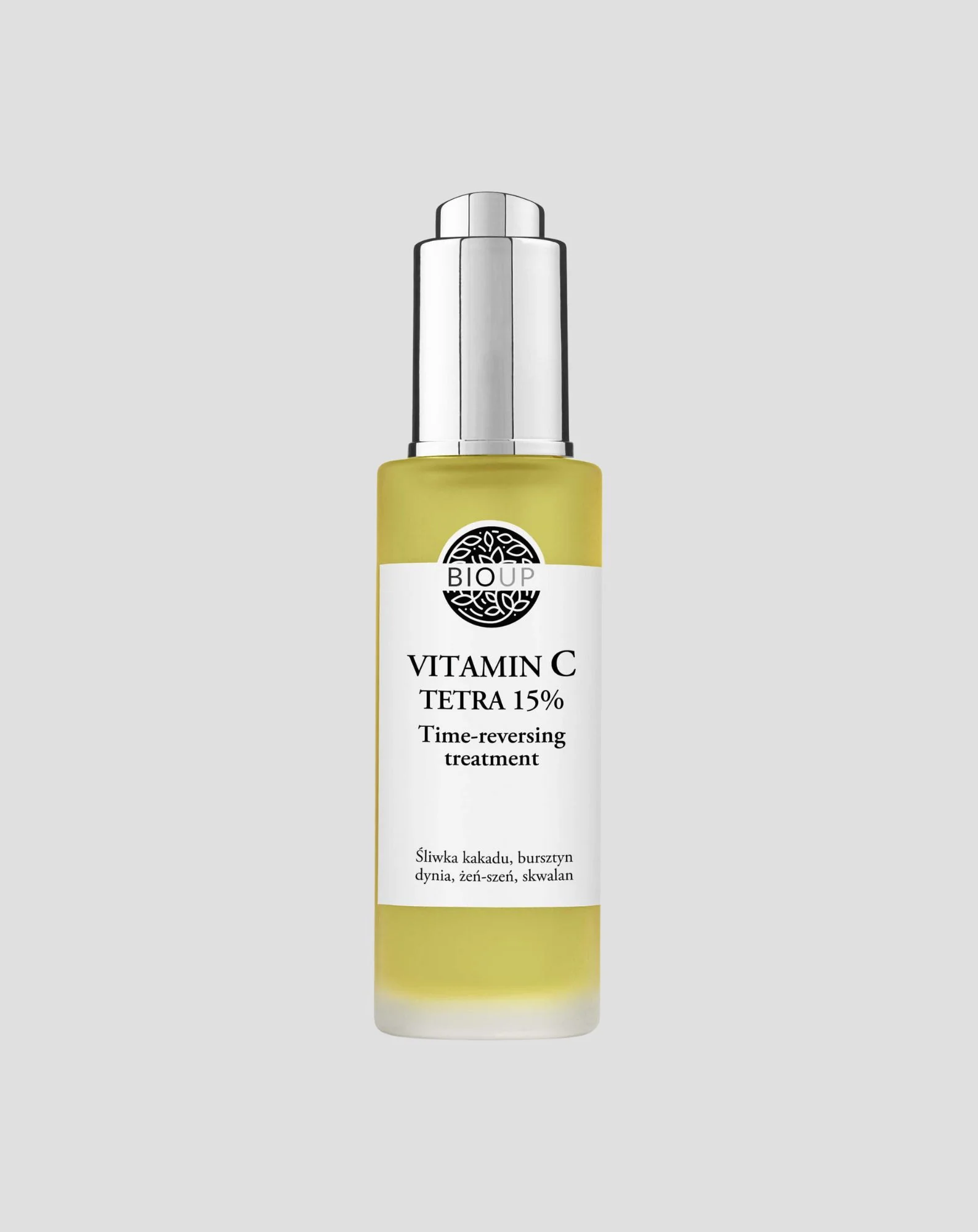 Serum Vitamin C Tetra 15% Time-reversing treatment z bursztynem i żeń-szeniem BIOUP