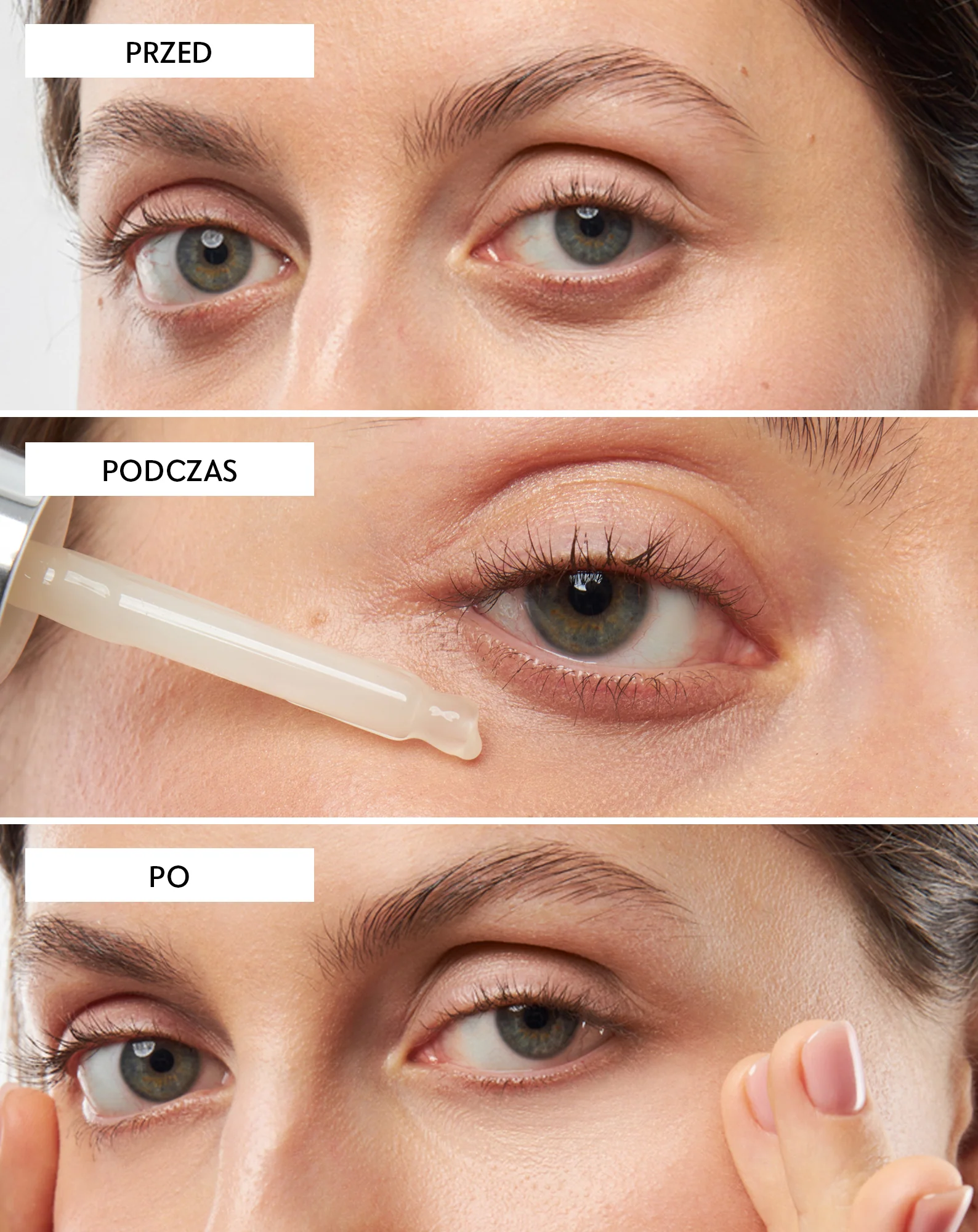 Skoncentrowane serum pod oczy ze śluzem ślimaka na cienie, na zmarszczki, na opuchnięcia Pure Orphica Clinic - Image 3
