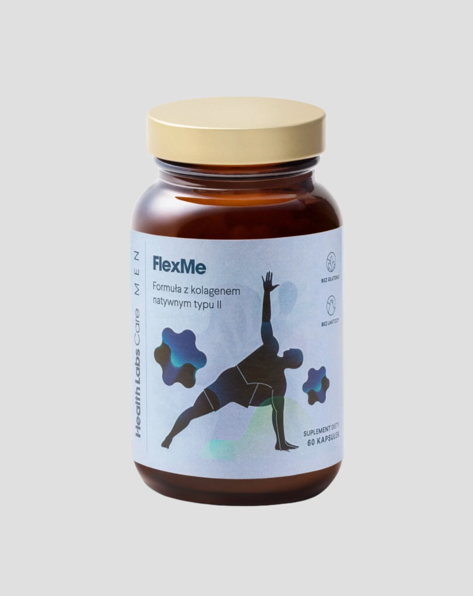 Suplement na stawy z kolagenem dla mężczyzn FlexMe MEN Health Labs Care 60 kapsułek