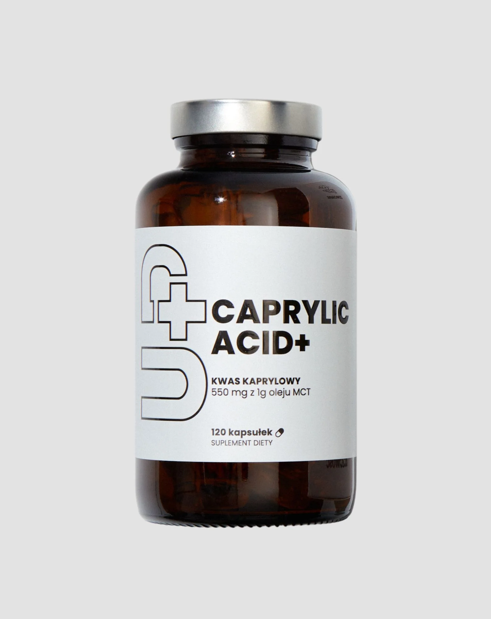 Suplement UP Caprylic acid+ dla wsparcia komfortu trawiennego i zdrowia jelit UP Health Pharma 120 kapsułek