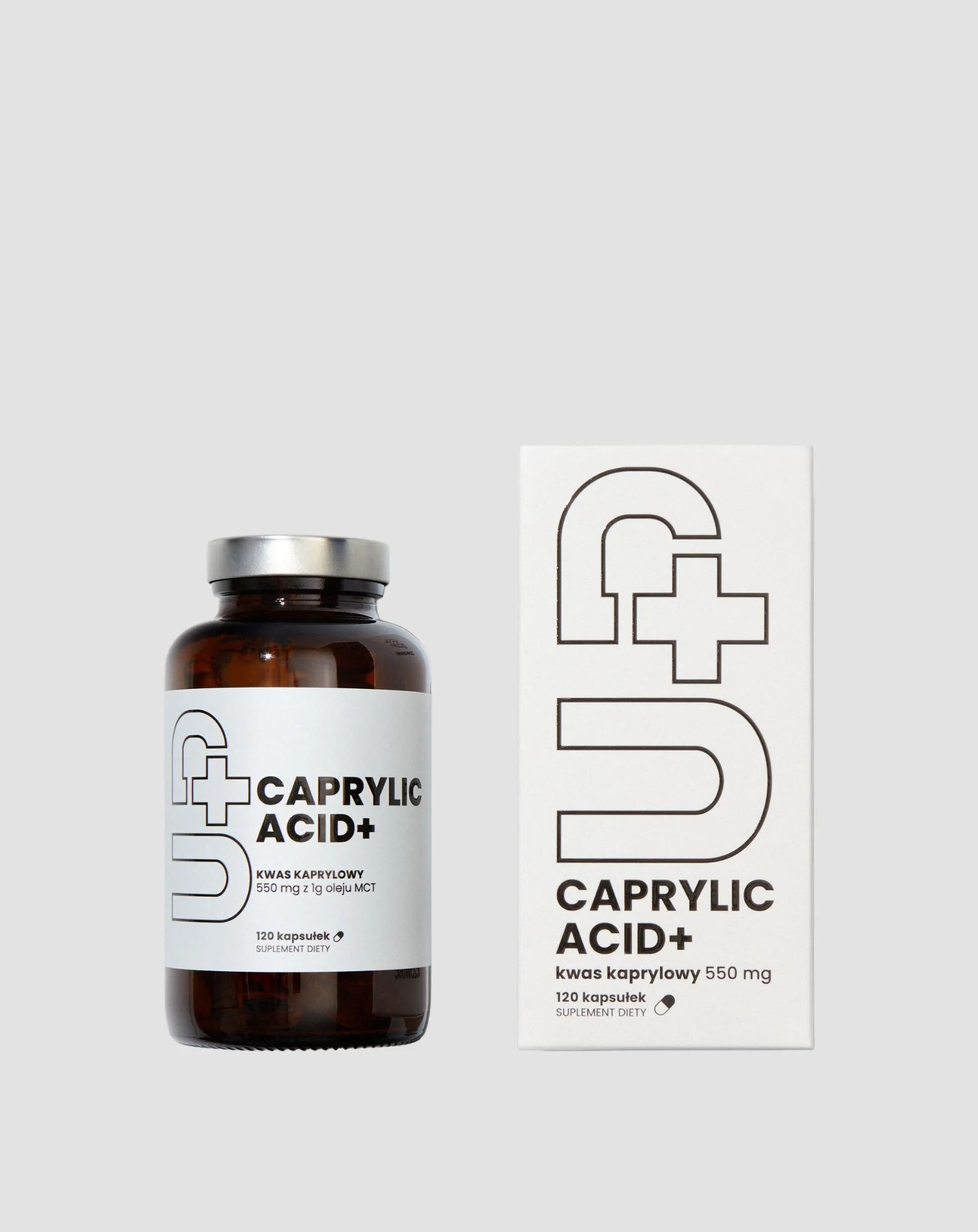 Suplement UP Caprylic acid+ dla wsparcia komfortu trawiennego i zdrowia jelit UP Health Pharma 120 kapsułek - Image 3