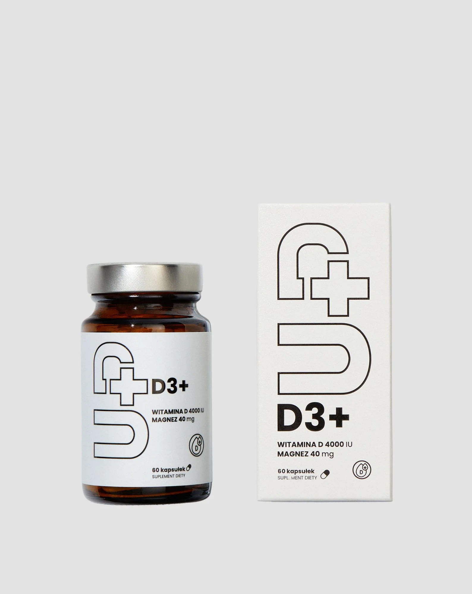 Suplement Up D3+ Witamina D3 w połączeniu z magnezem UP Health Pharma 60 kapsułek - Image 4