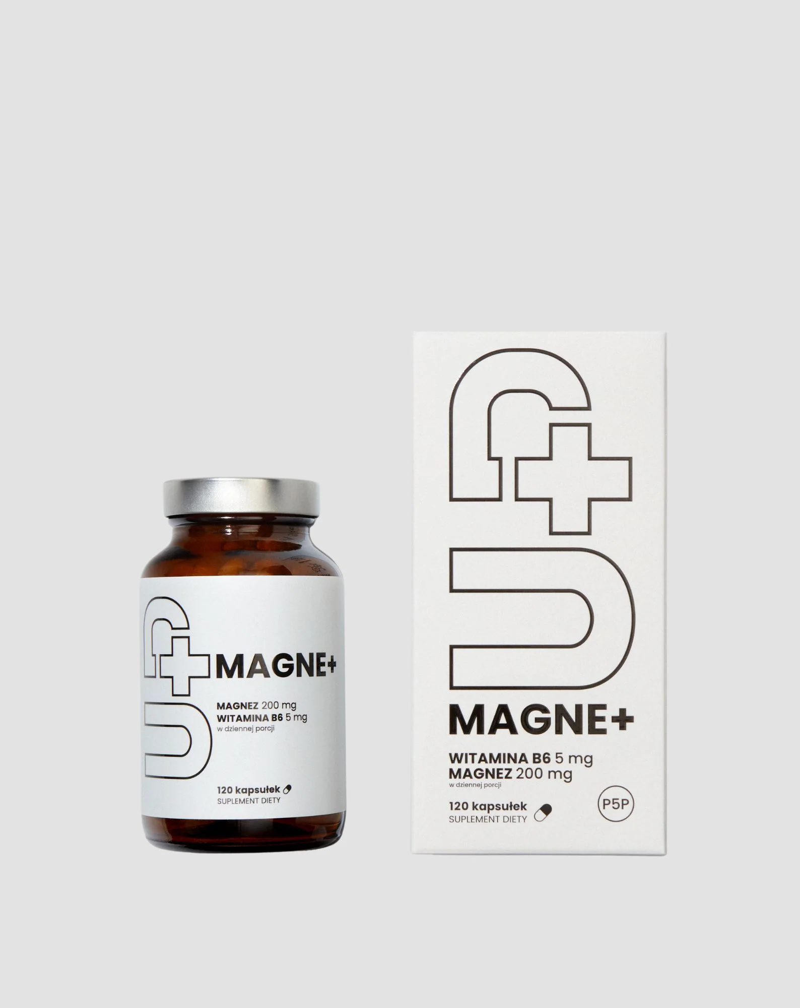 Suplement Up Magne + magnez z aktywną formą witaminy B6 UP Health Pharma 120 kapsułek - Image 4
