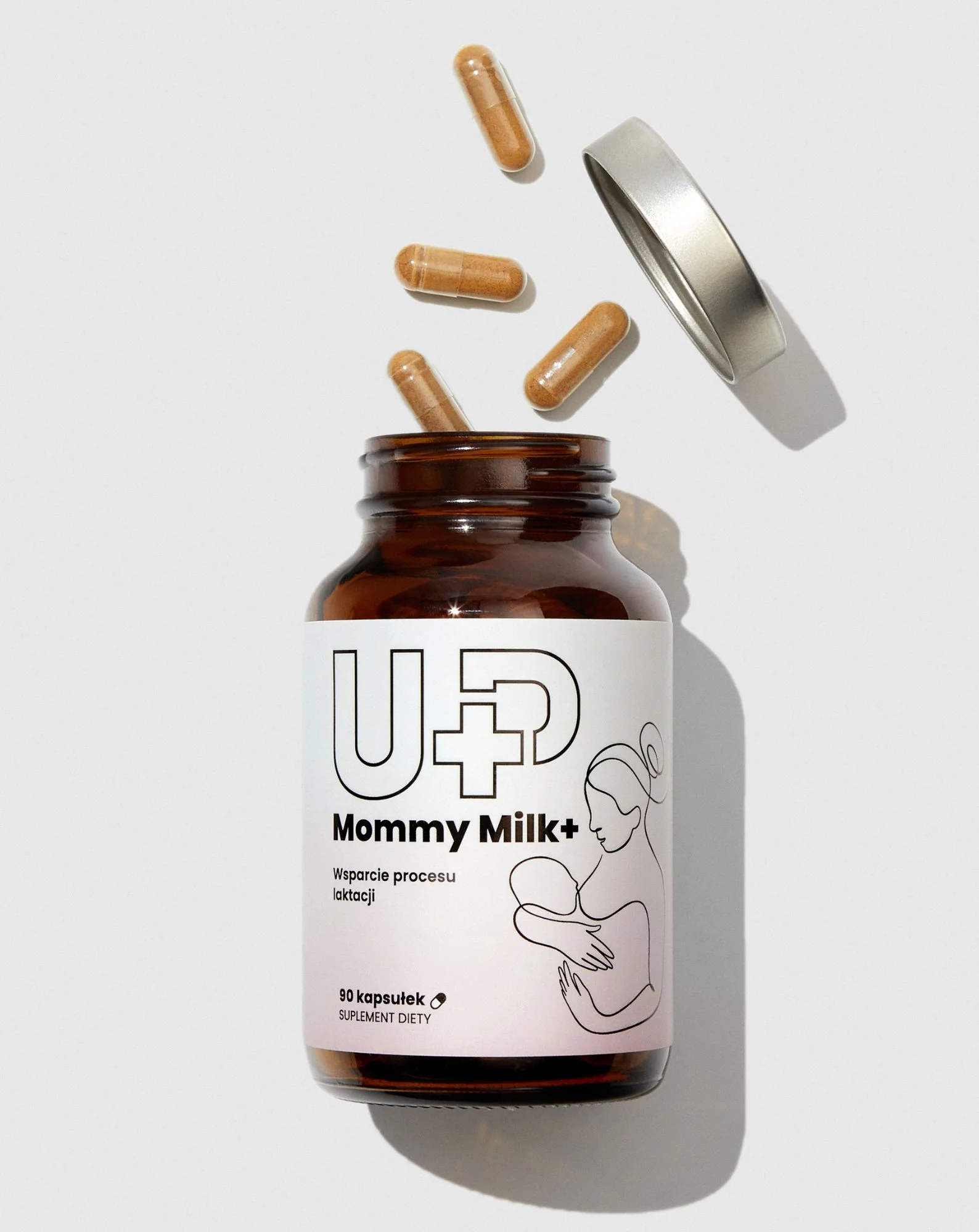 Suplement UP Mommy Milk+ wspierający laktację dla mam karmiących piersią UP Health Pharma - Image 2