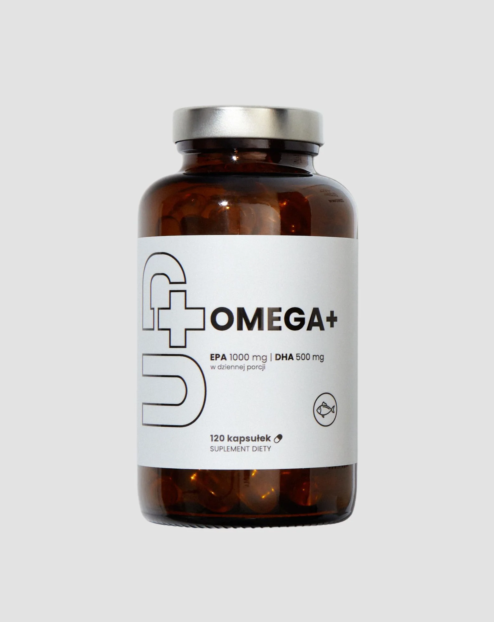Suplement Up Omega+ UP Nienasycone kwasy tłuszczowe Omega-3 Health Pharma 120 kapsułek