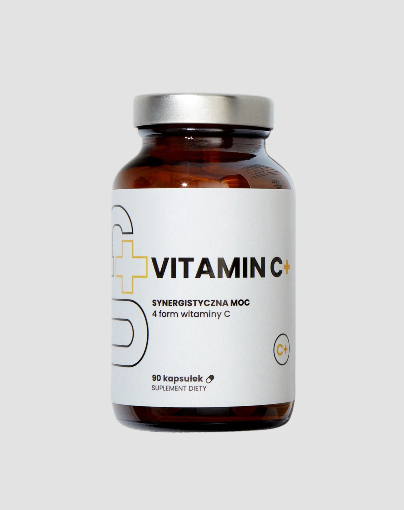 Suplement UP Vitamin C+ dla kompleksowego wsparcia odporności przy wrażliwym żołądku Up Health Pharma 90 kapsułek