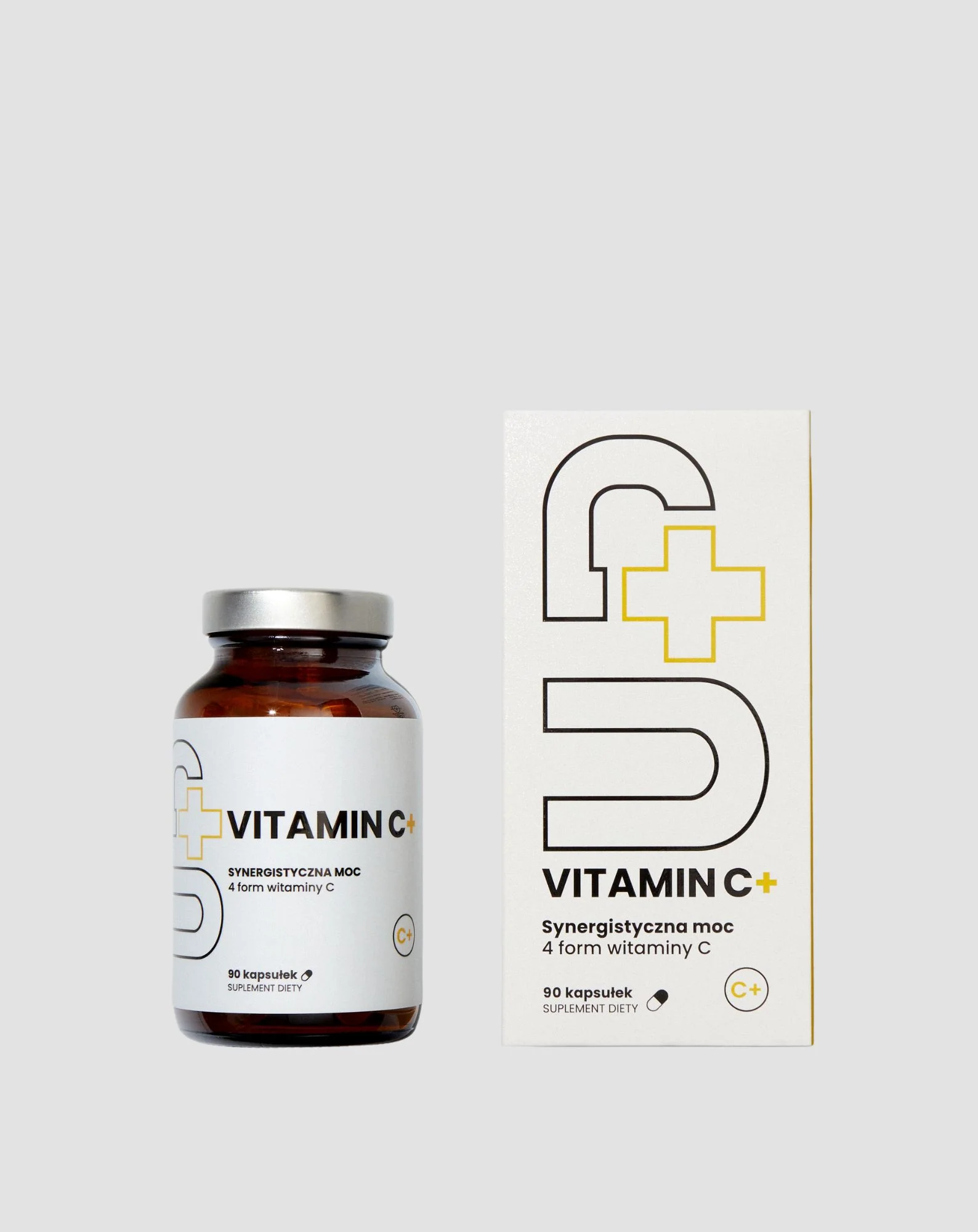 Suplement UP Vitamin C+ dla kompleksowego wsparcia odporności przy wrażliwym żołądku Up Health Pharma 90 kapsułek - Image 3