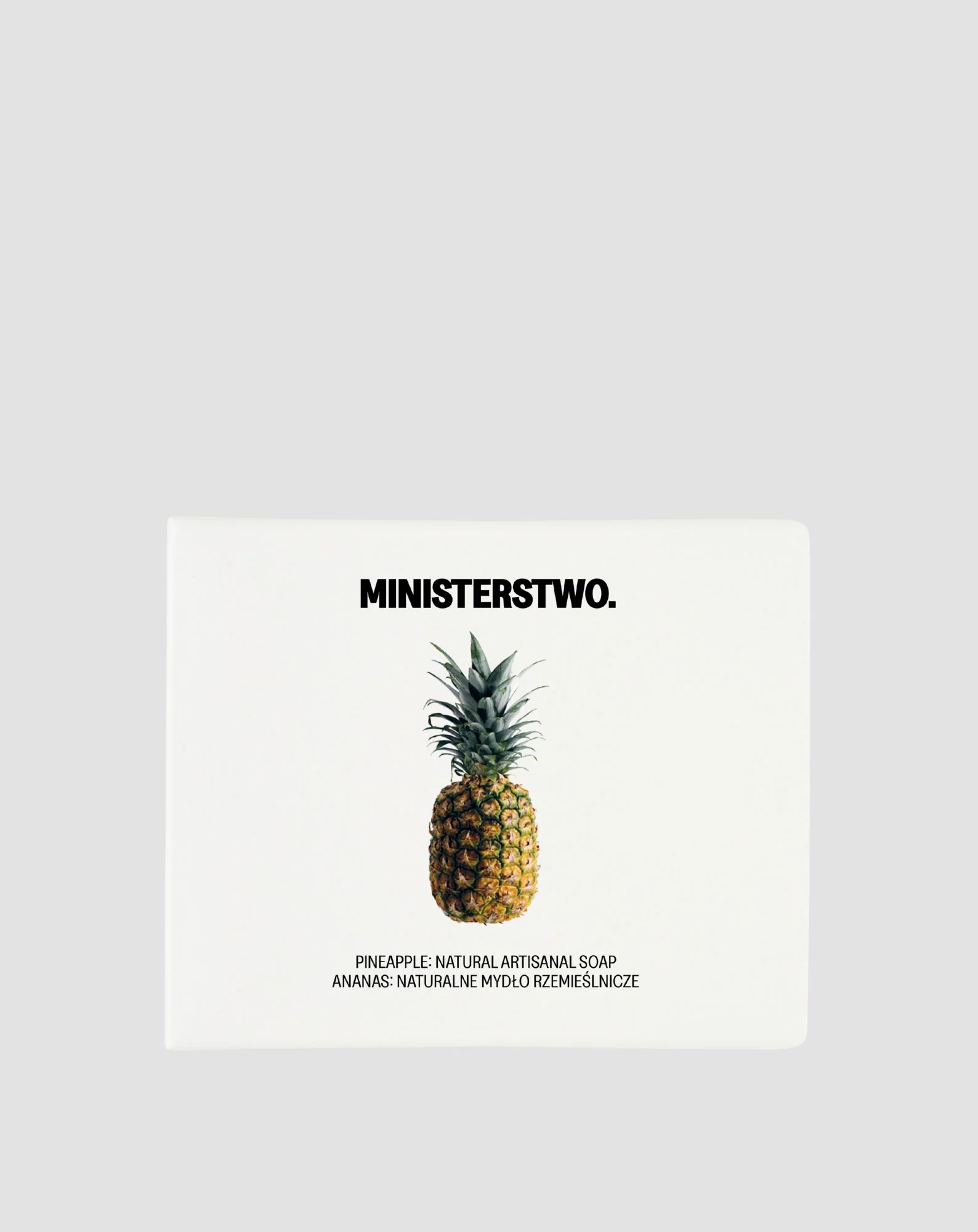 Wegańskie mydło w kostce Ananas Ministerstwo Dobrego Mydła