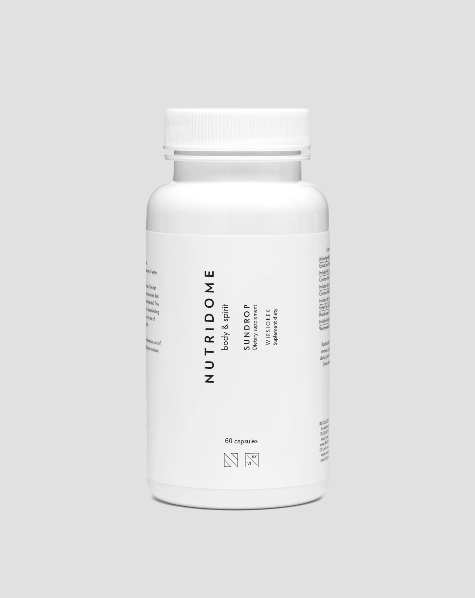 Olej z wiesiołka 1000 mg z omega-6 i 9 na zdrową skórę i obniżenie poziomu cholesterolu LDL Nutridome 60 szt.