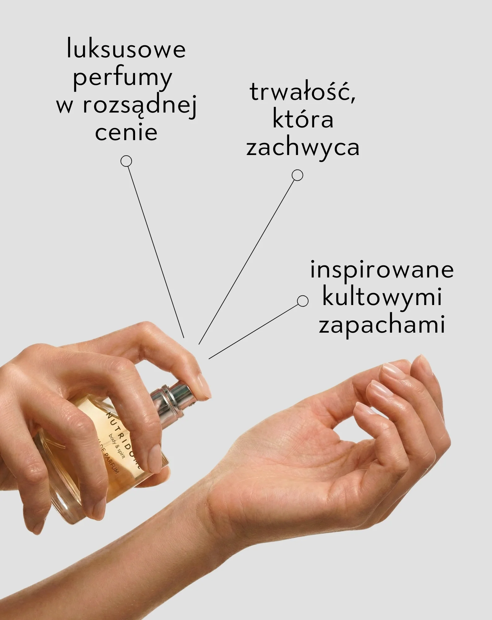 Woda perfumowana Smoky Vanilla Nutridome 2 ml - Image 3
