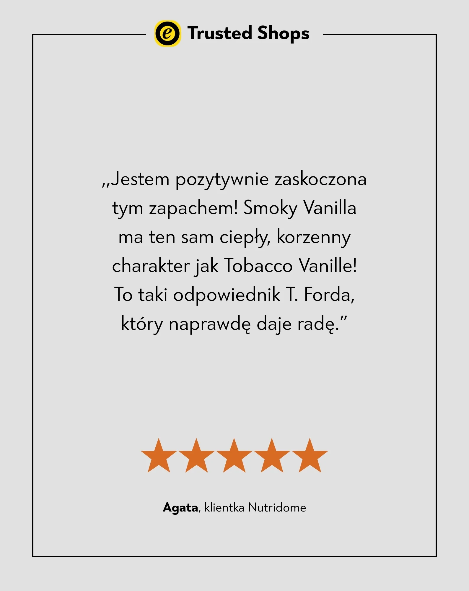 Woda perfumowana Smoky Vanilla Nutridome 2 ml - Image 4