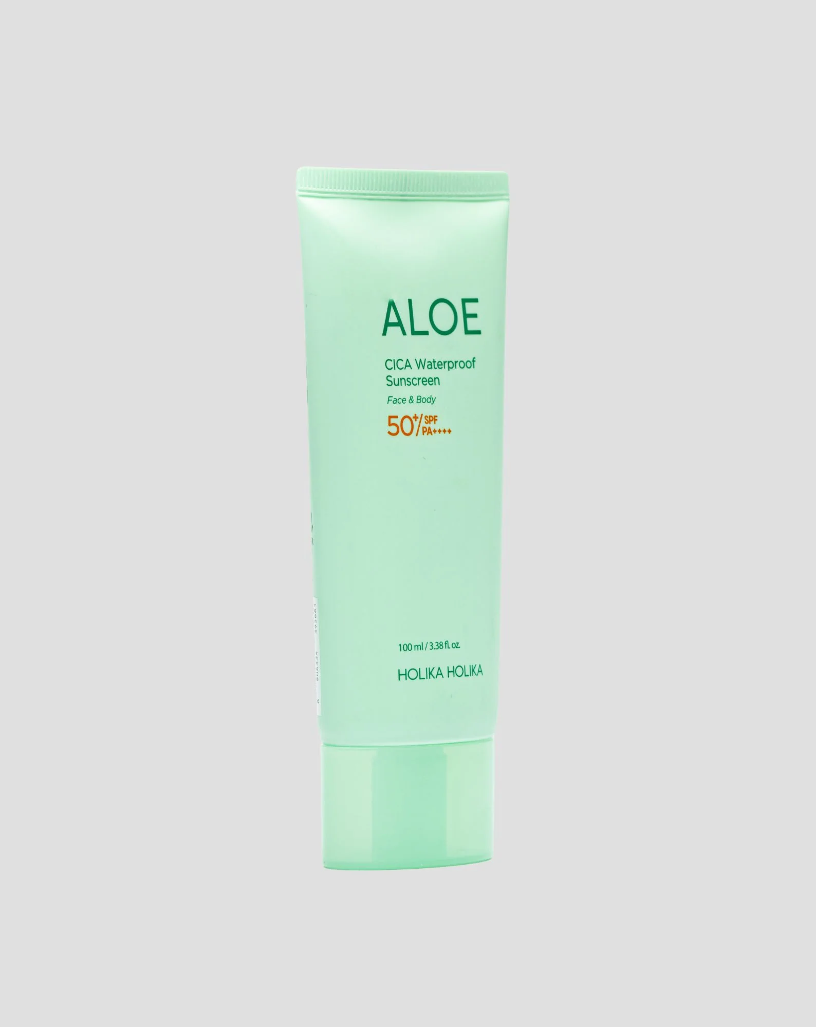 Wodoodporny krem przeciwsłoneczny z aloesem i kompleksem CICA SPF 50+ PA++++ Holika Holika - Image 2