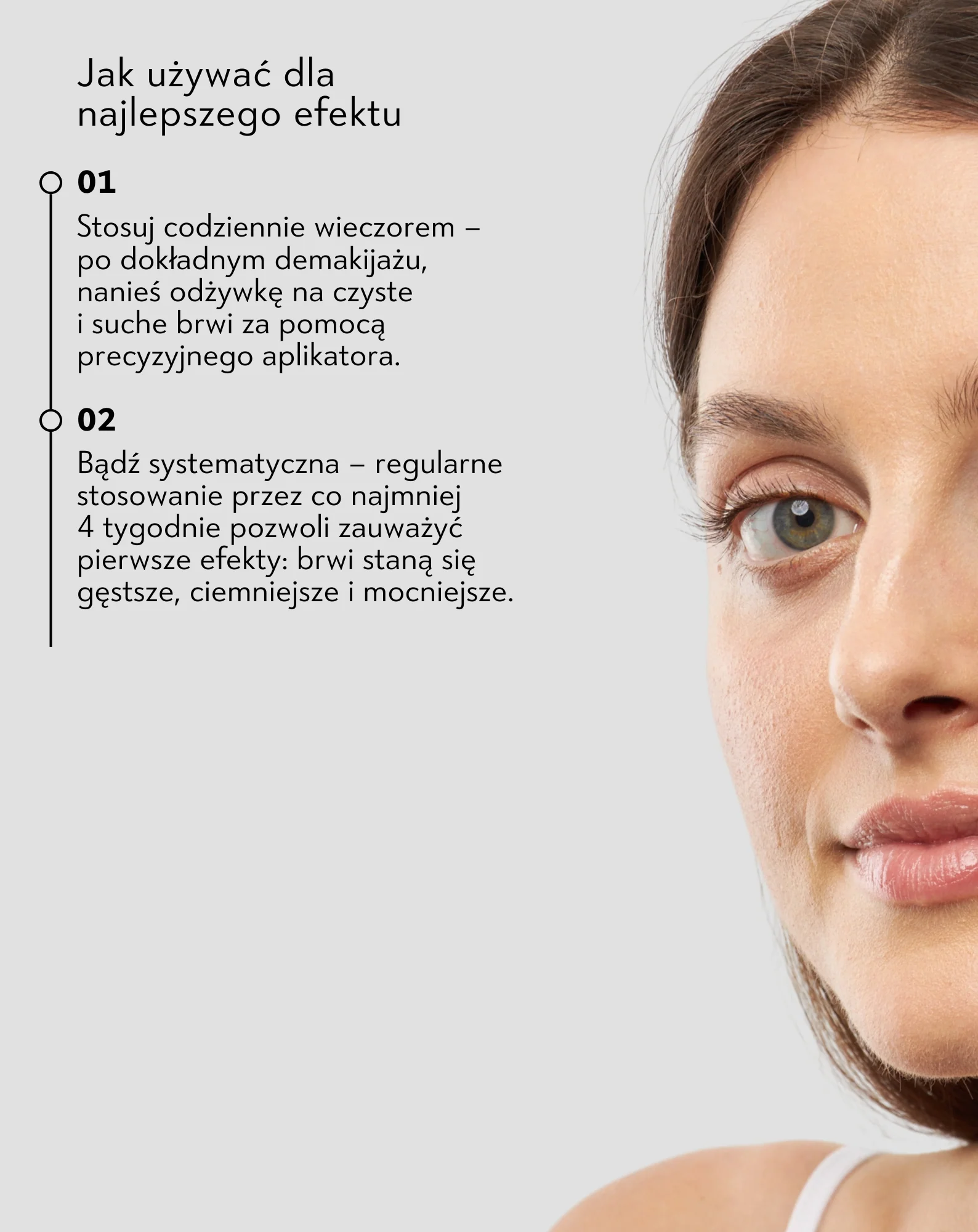 Wzmacniająca odżywka do brwi z wyciągiem z pokrzywy i żeń-szenia Brow Orphica Clinic - Image 6